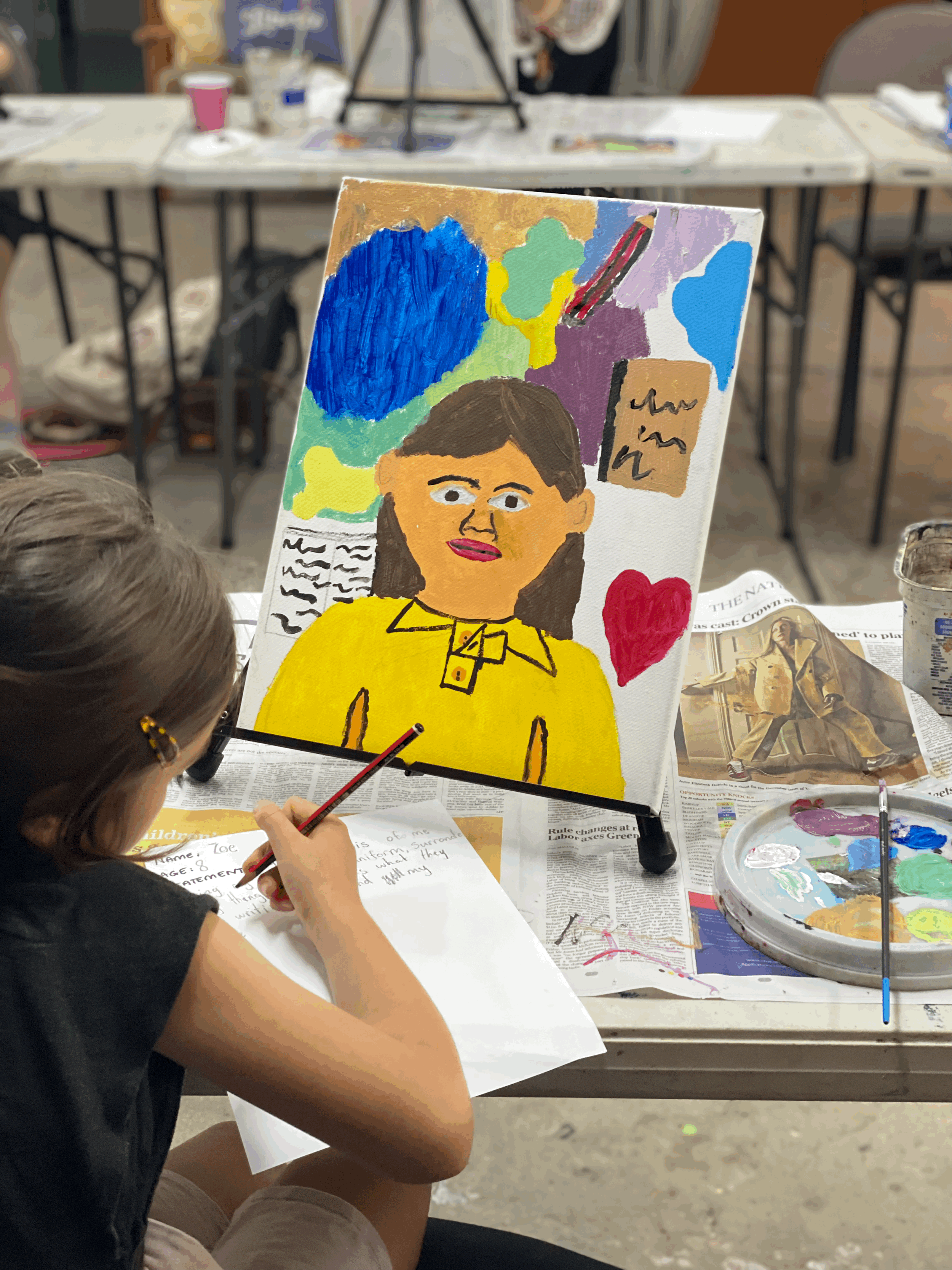 'Creative kids' mixed media art classes (6-11 years)