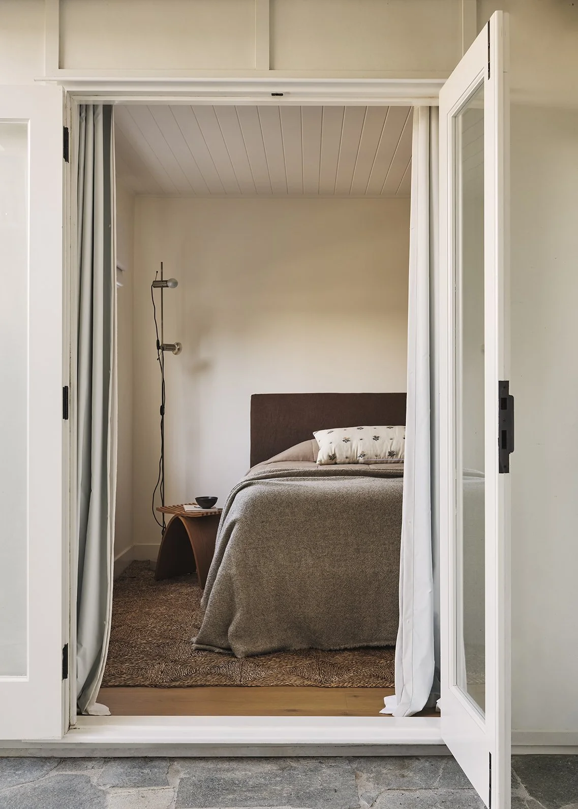 Timeless bedroom design in Queenslander renovation project