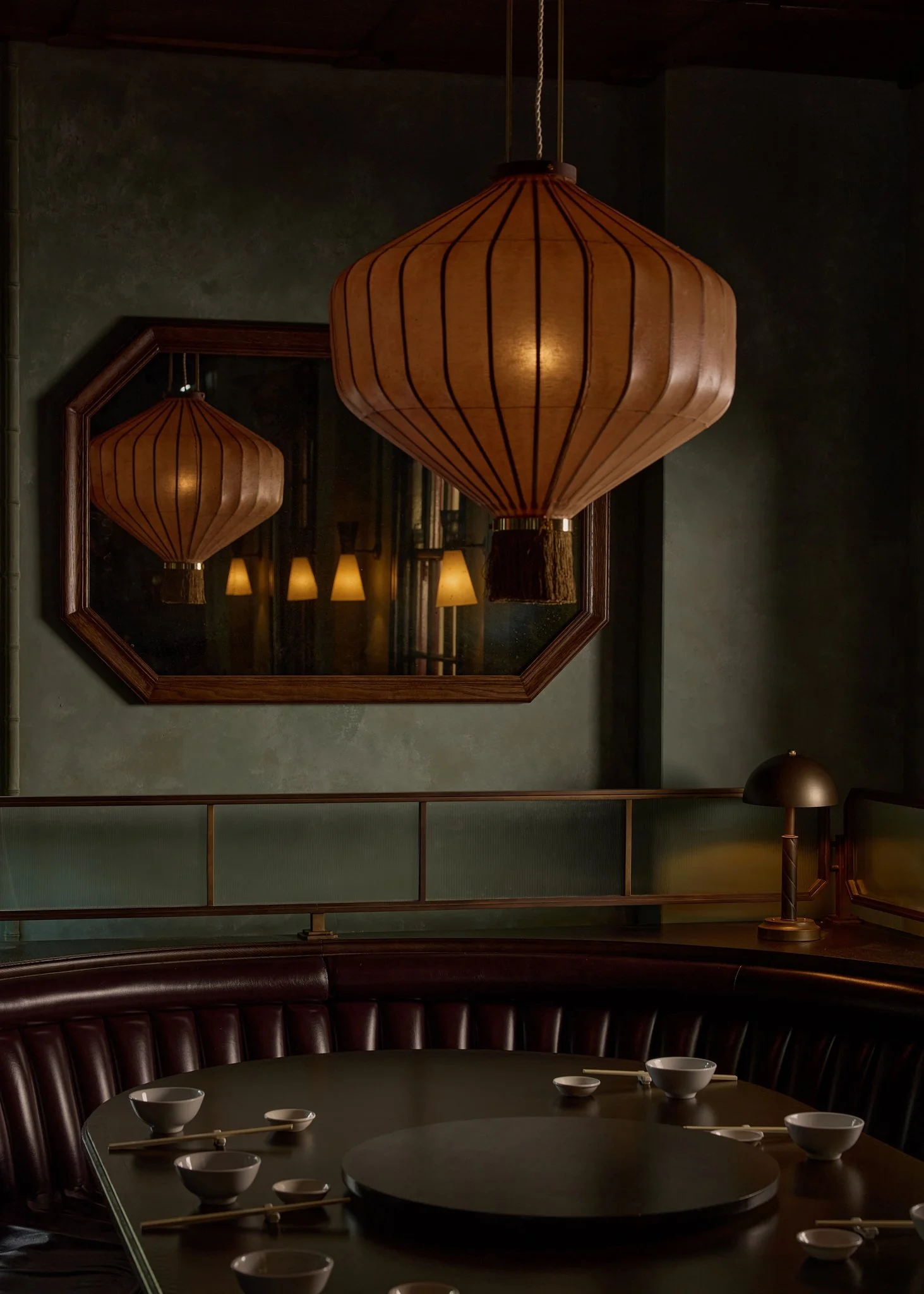 Luxury hospitality interior featuring custom joinery and heritage architecture