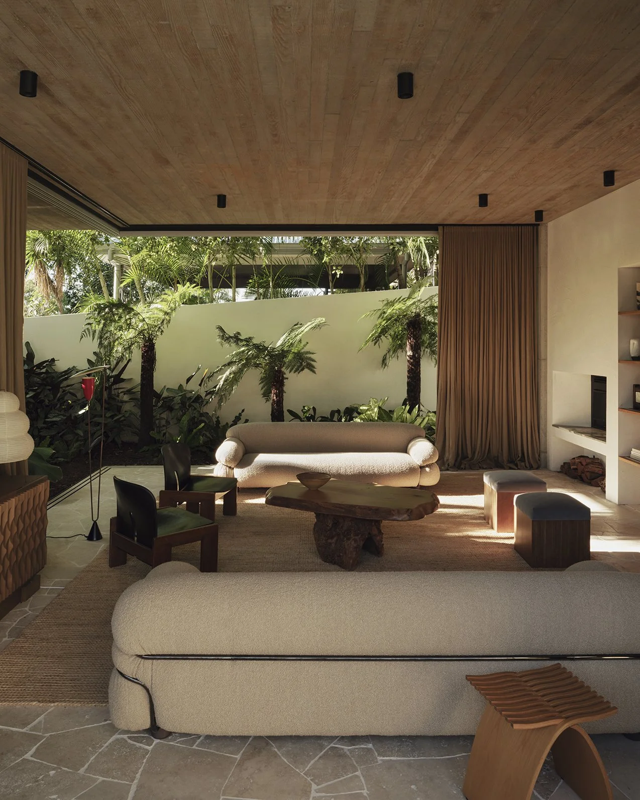 Garden Room Interior Brisbane by Samantha Leigh Interiors