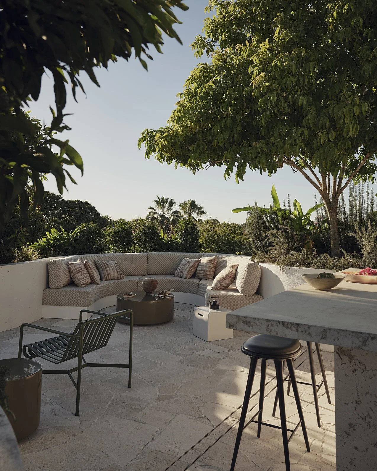 Luxury Rooftop custom furniture design Brisbane