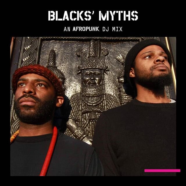 Blacks' Myths feature for Afro Punk. Many thanks to @raspberryjones for taking the time to talk and get into the things. We have so much more in store and can't wait to share.....stay tuned!