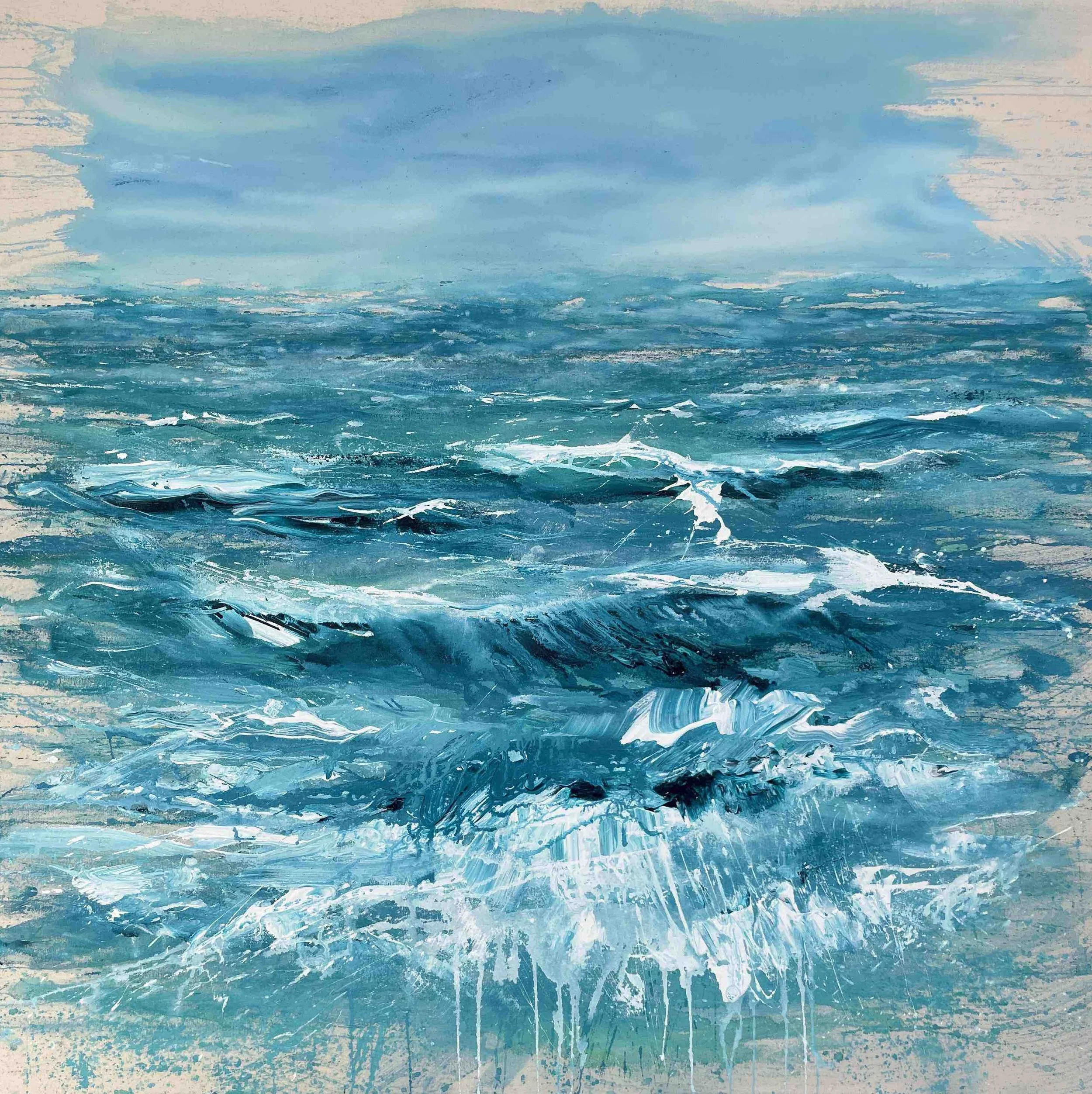 Contemplation 100x100cm Acrylic & Mixed Media on Unprimed Canvas .jpg
