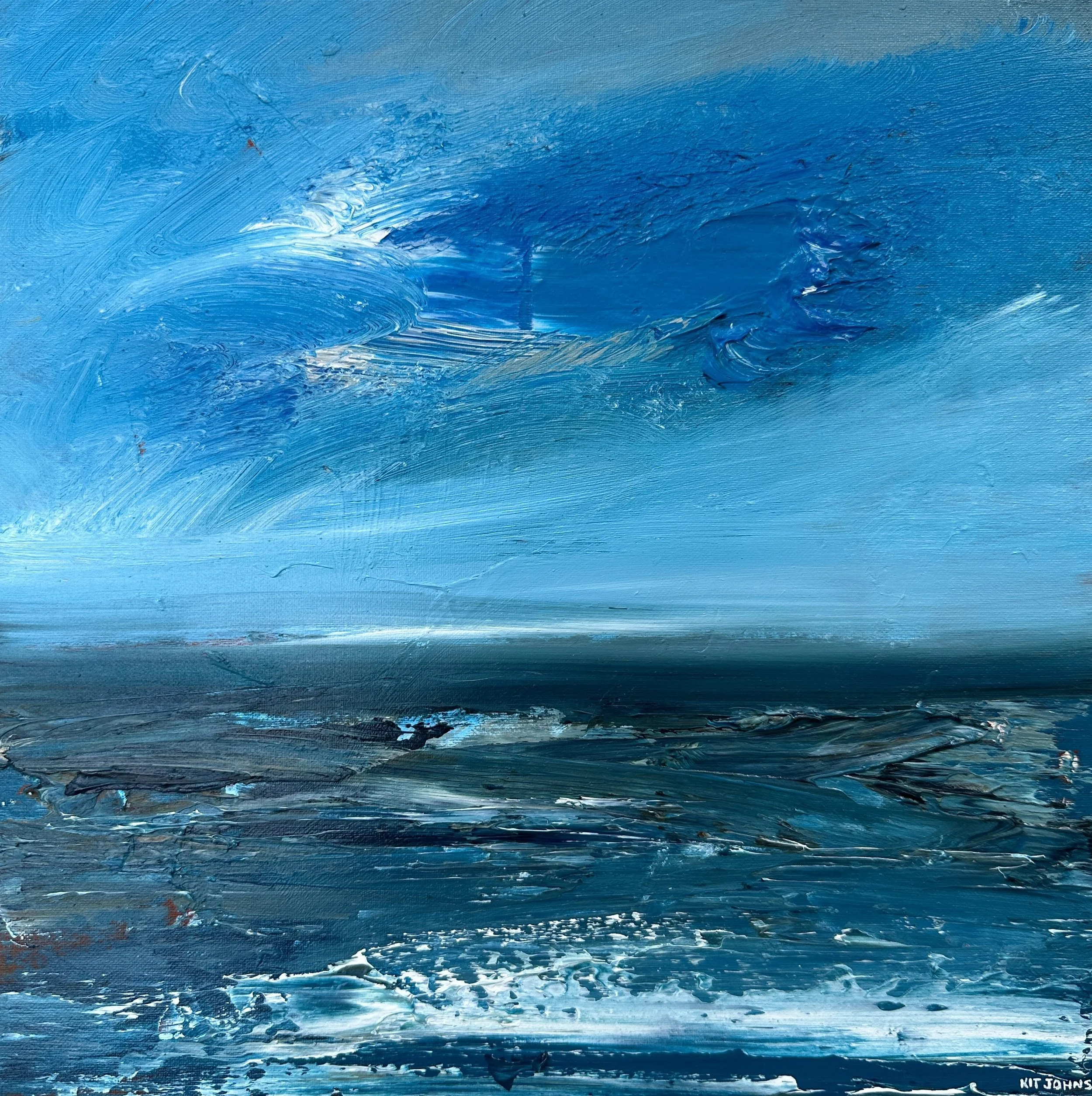 Ten Depths Of Blue 30x30cm Acrylic on Board .jpg