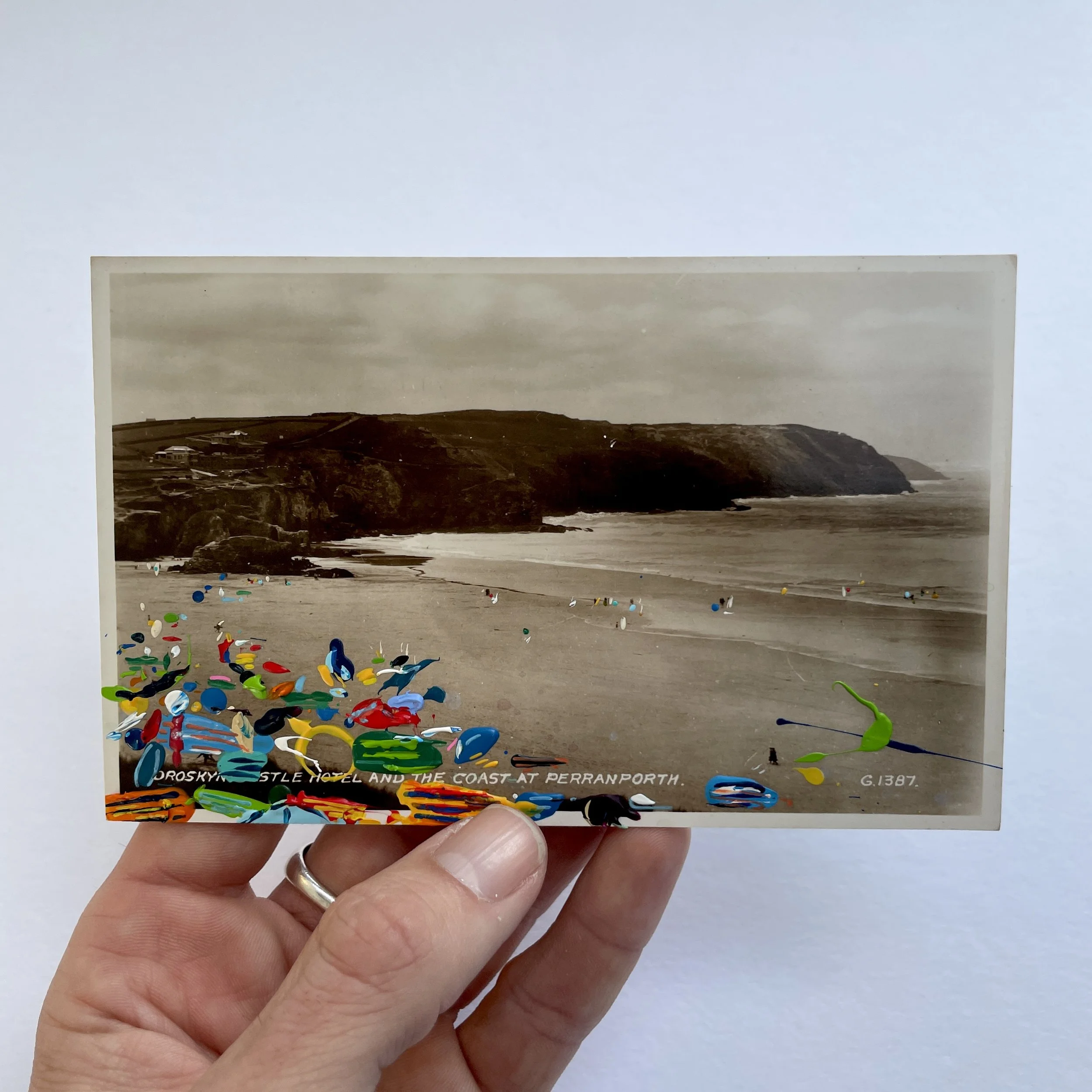 Surfers At Perranporth .jpg