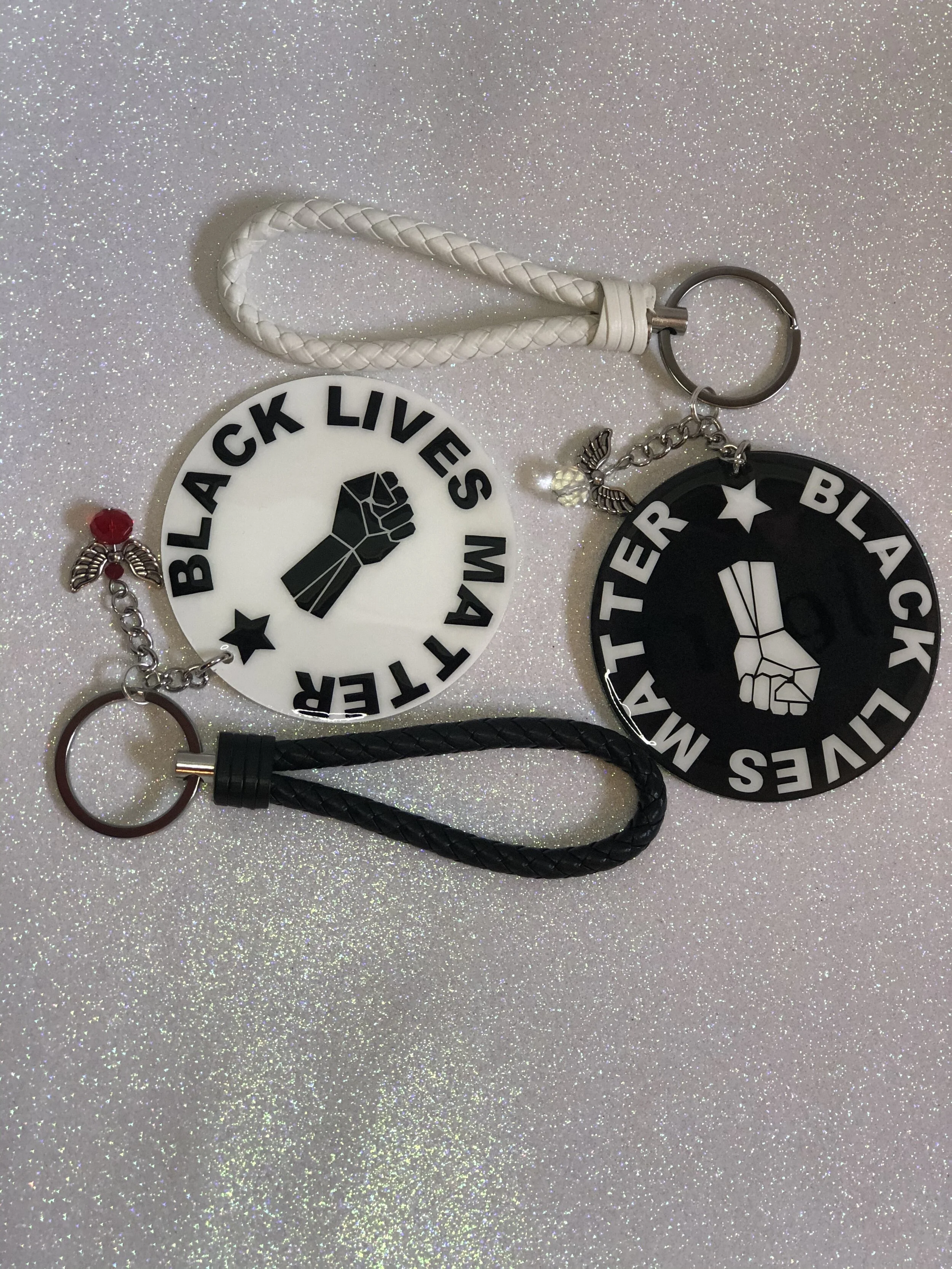 Black Lives Matter Keychain 