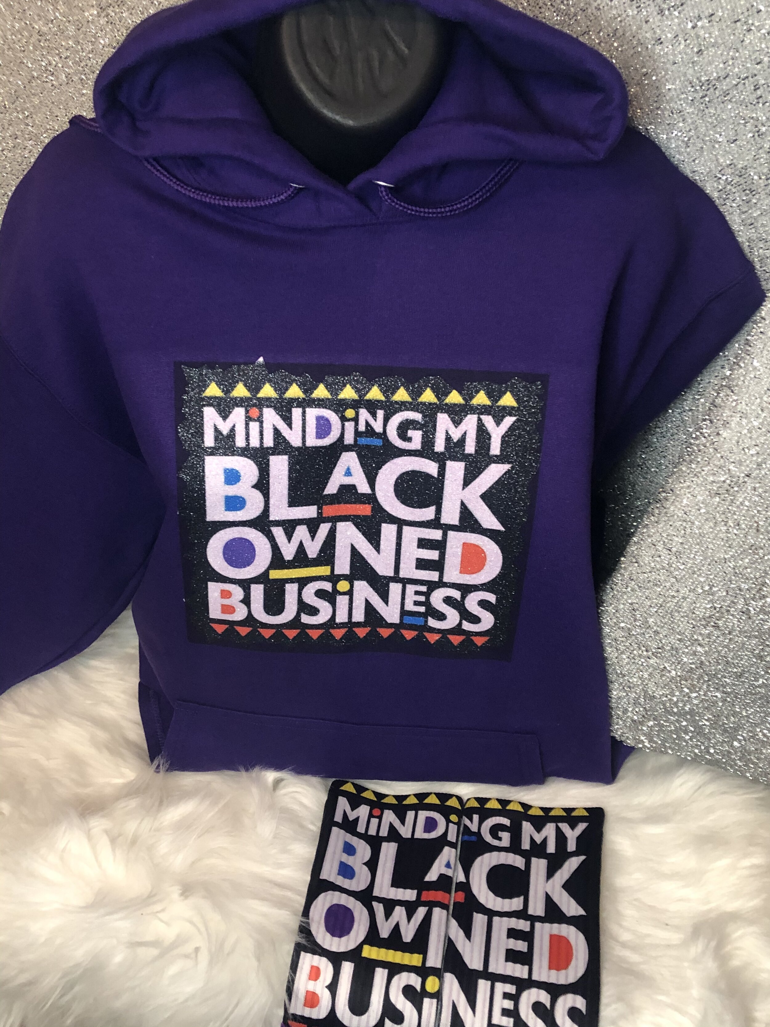 Minding My Hoodie and Sock Set