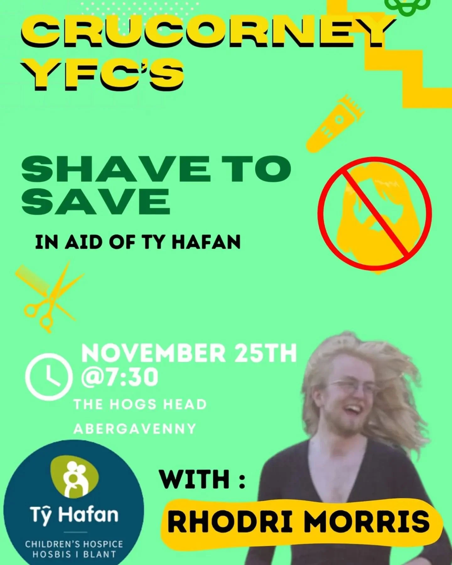 Crucorney YFC Shave To Save