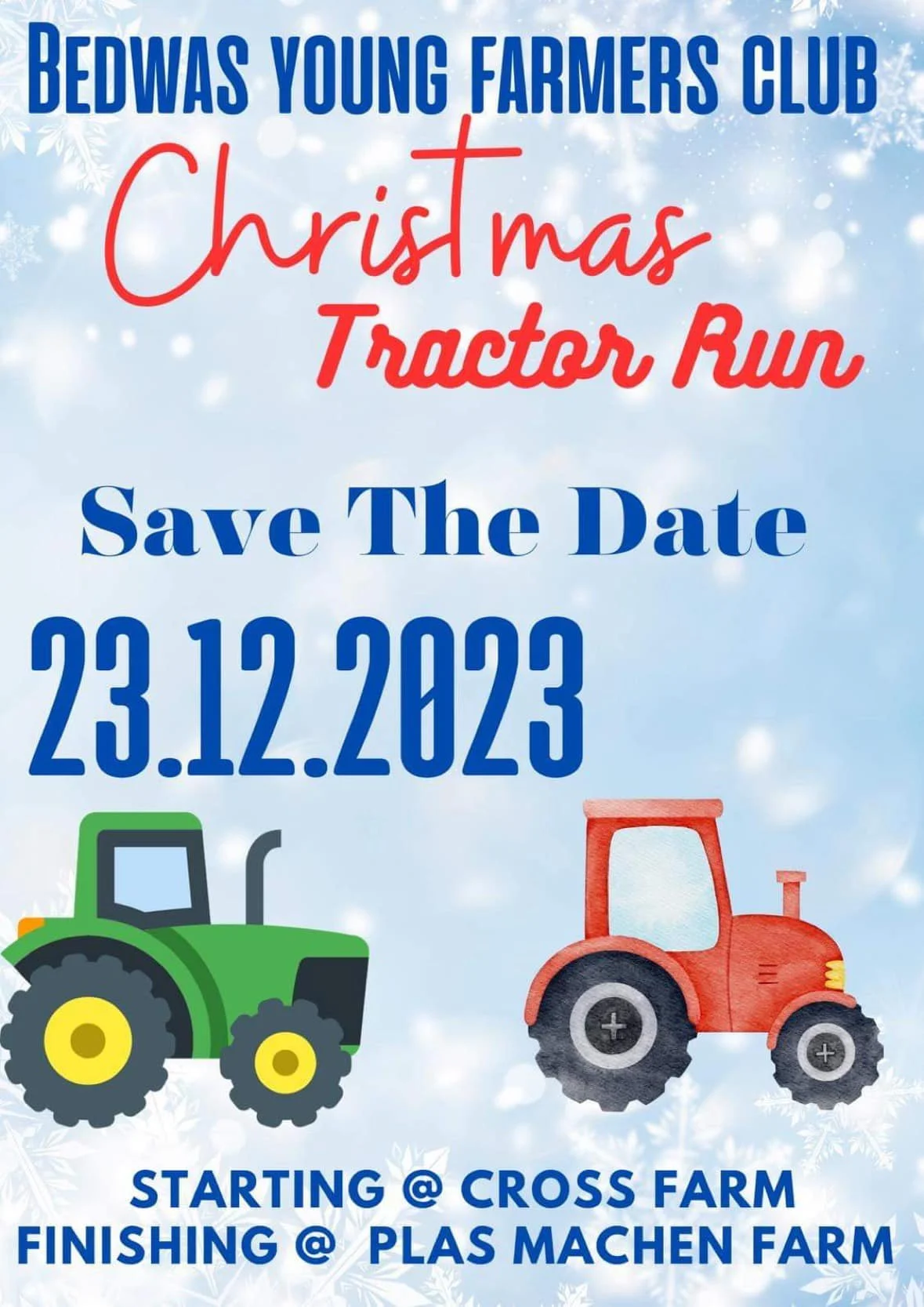 Bedwas YFC Tractor Run