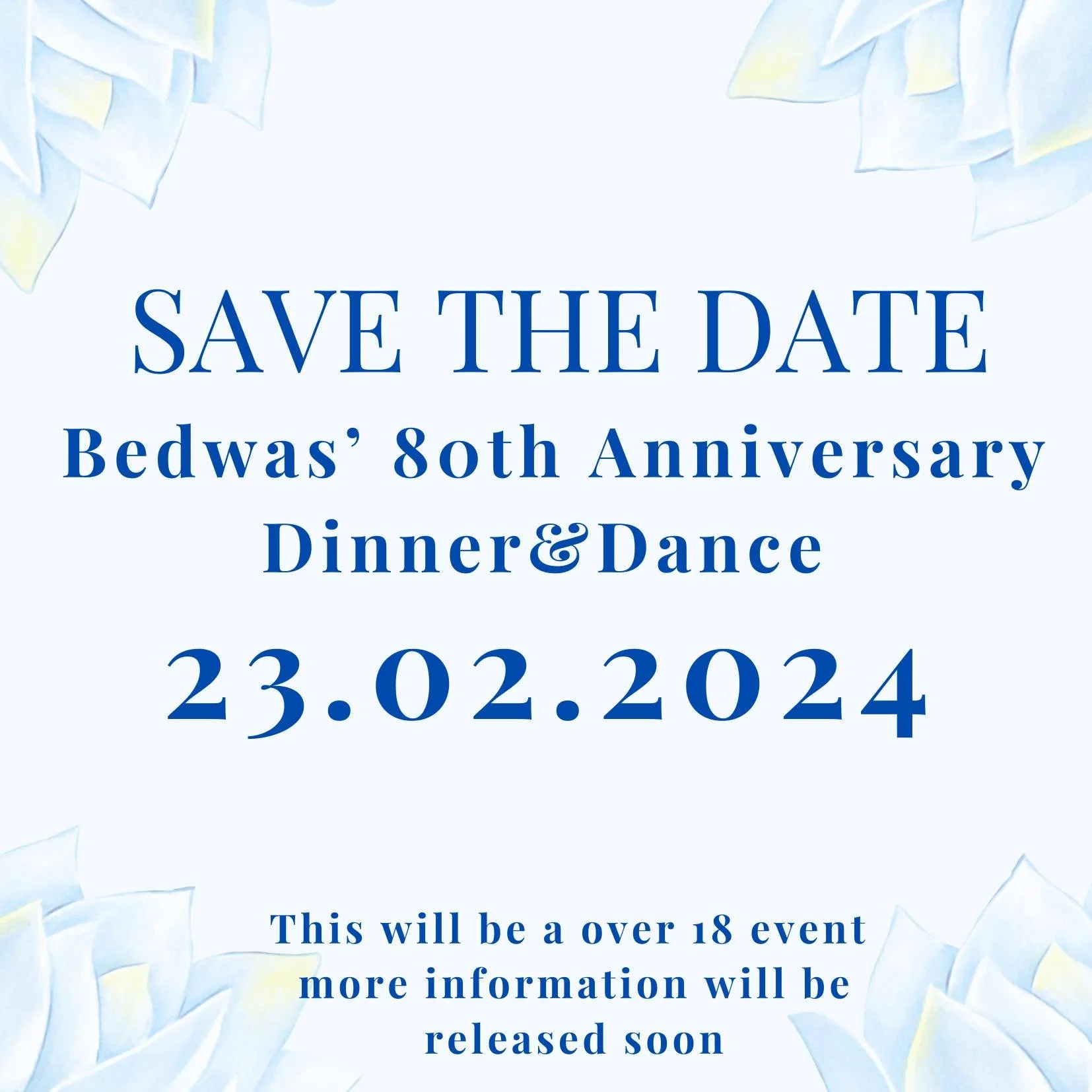 Bedwas YFC 80th Dinner Dance