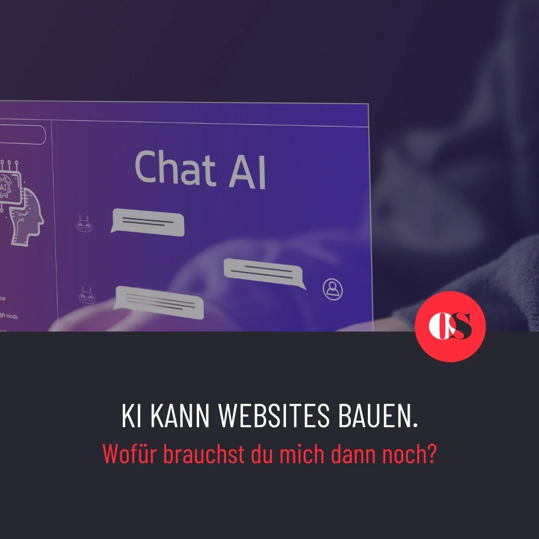 Wenn KI Websites baut Wofür brauchst du noch eine Webdesignerin?