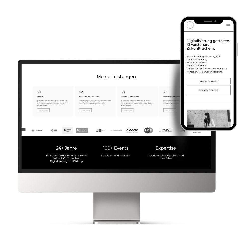 Squarespace Website von Sarah Johannsen Roth