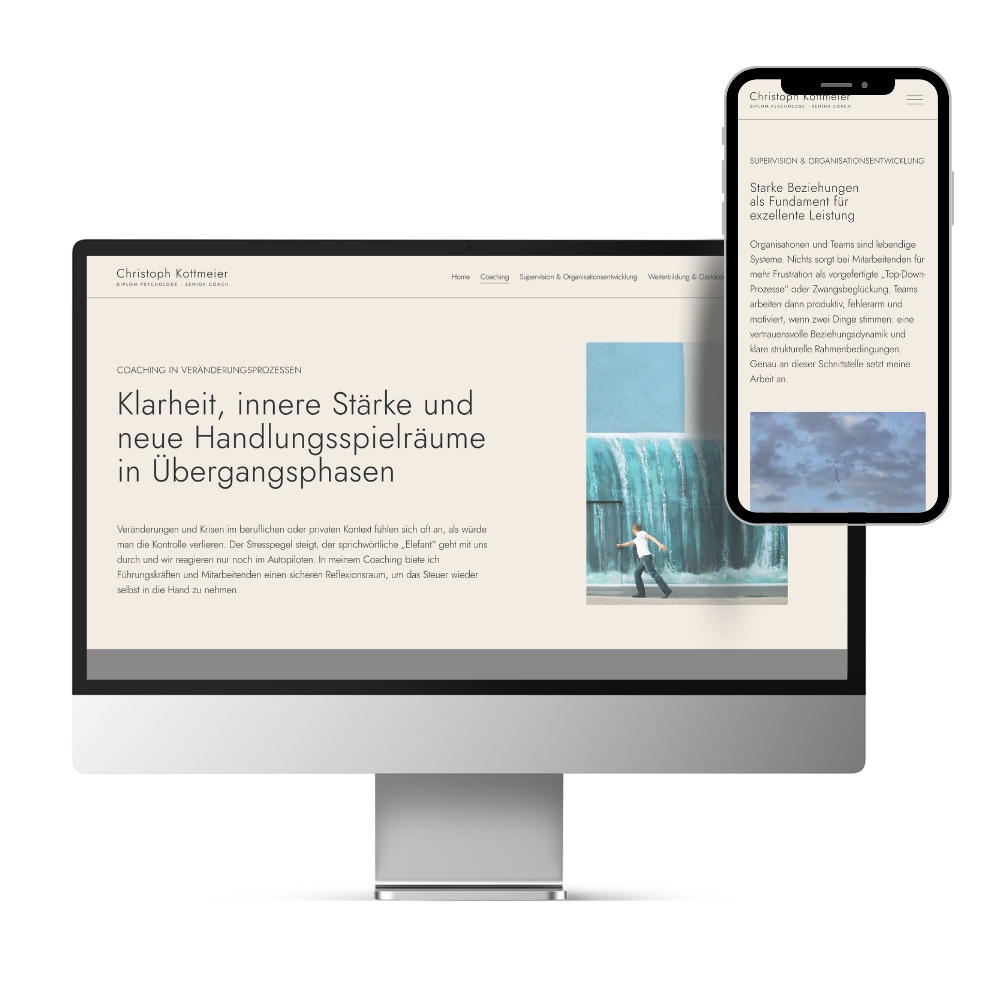 Coaching Website, DE
