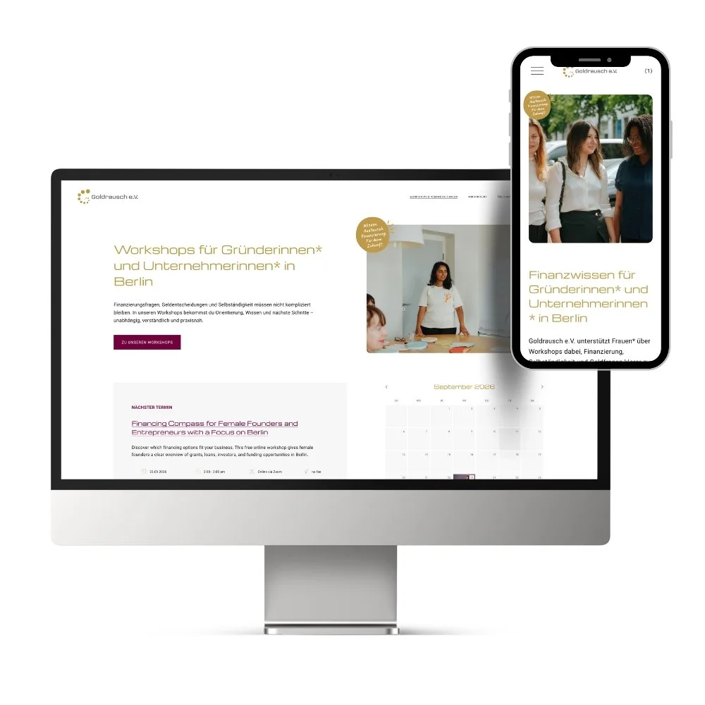 Website von Goldrausch e.V.