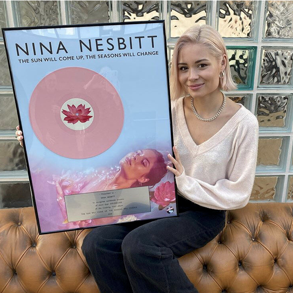 Nina Nesbitt Achieves 1/2 Billion Album Streams