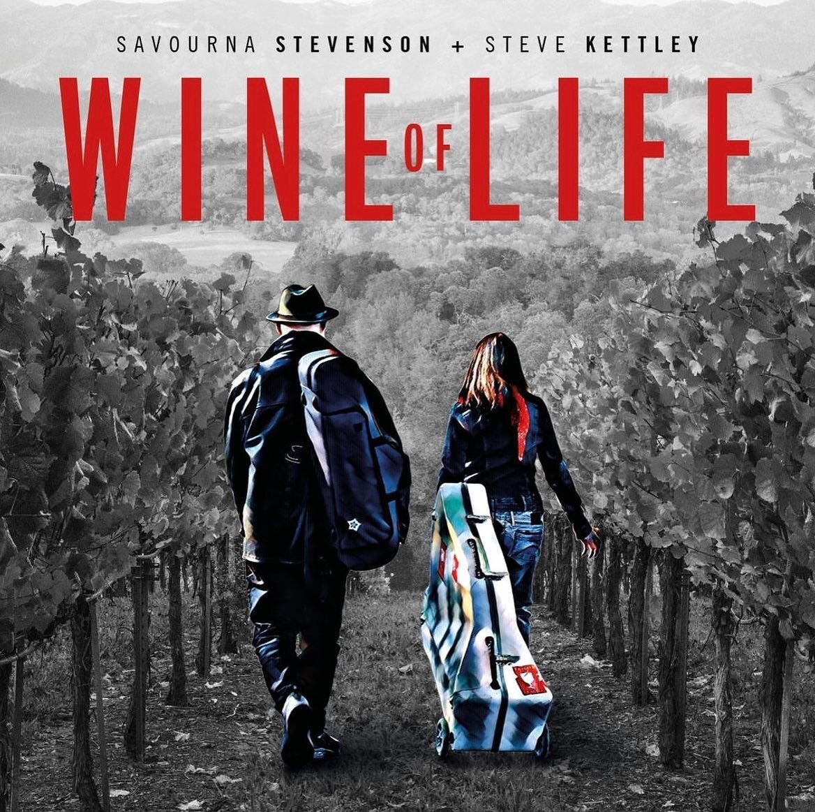 @savourna.stevenson and @steve.kettley long awaited album &lsquo;Wine of Life&rsquo;, will be released tomorrow ahead of their @celtic_connections launch gig on the 22nd. Available to pre-order now, with signed copies on sale through their official s