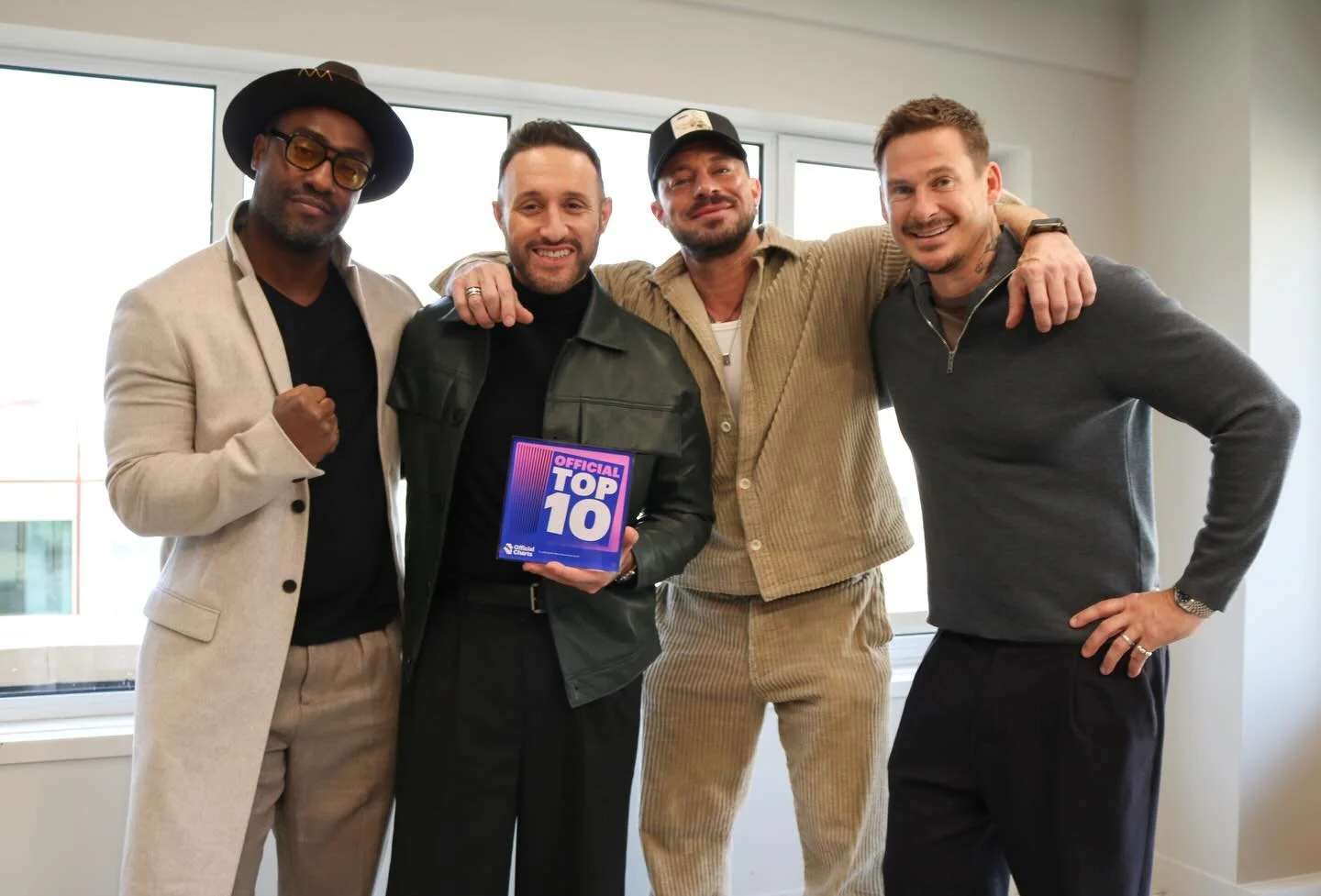 We&rsquo;re still buzzing about this one 💙 We couldn&rsquo;t be prouder to be celebrating @officialblue and the incredible success of their album &lsquo;Reflections&rsquo; &mdash; their highest-charting album in 23 years!! 

Massive thanks to our br