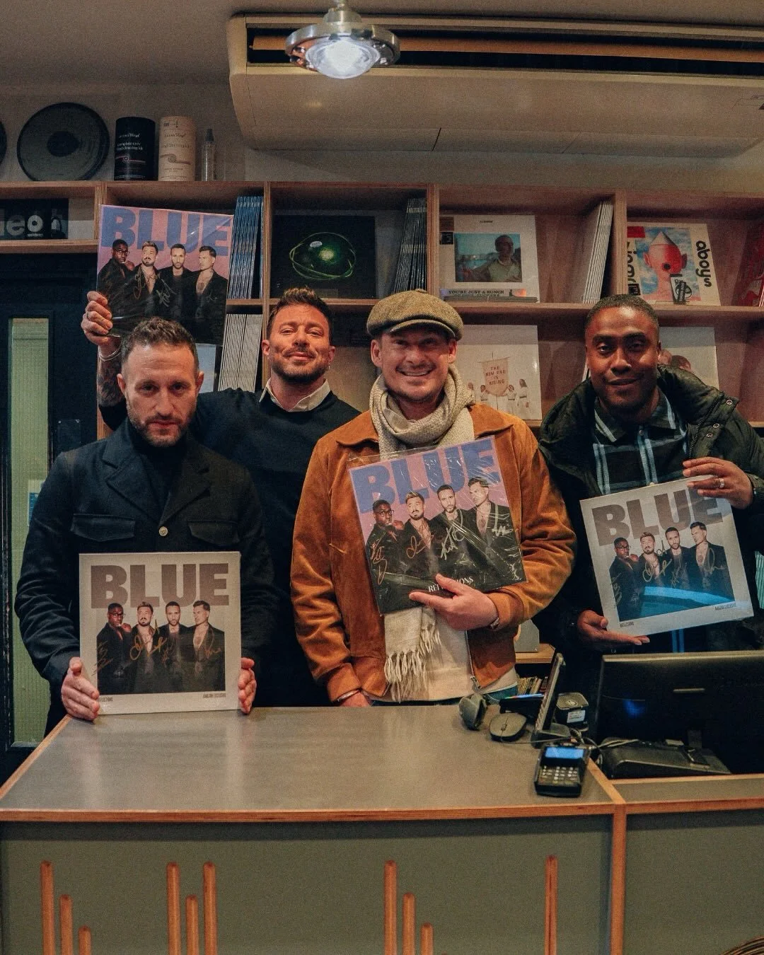 We&rsquo;re incredibly proud to be sharing that @officialblue&rsquo;s brand new studio album &lsquo;Reflections&rsquo; is still sitting at #1 and #2 on the UK iTunes chart! 
￼
This week has been a huge one, the boys have worked tirelessly, hitting re