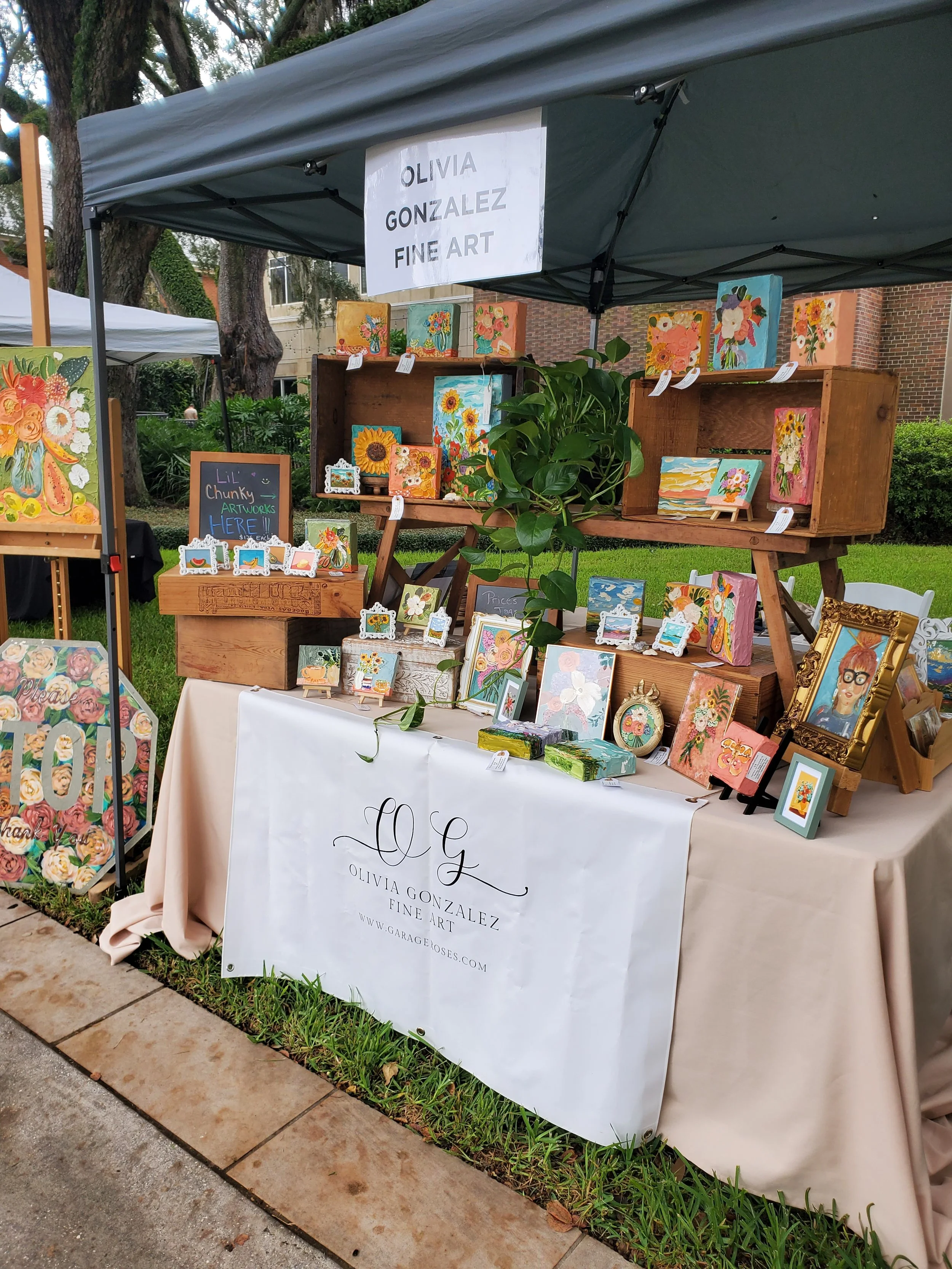 Olivia Gonzalez at Golden Harvest Market & Plant Sale, Cummer Museum