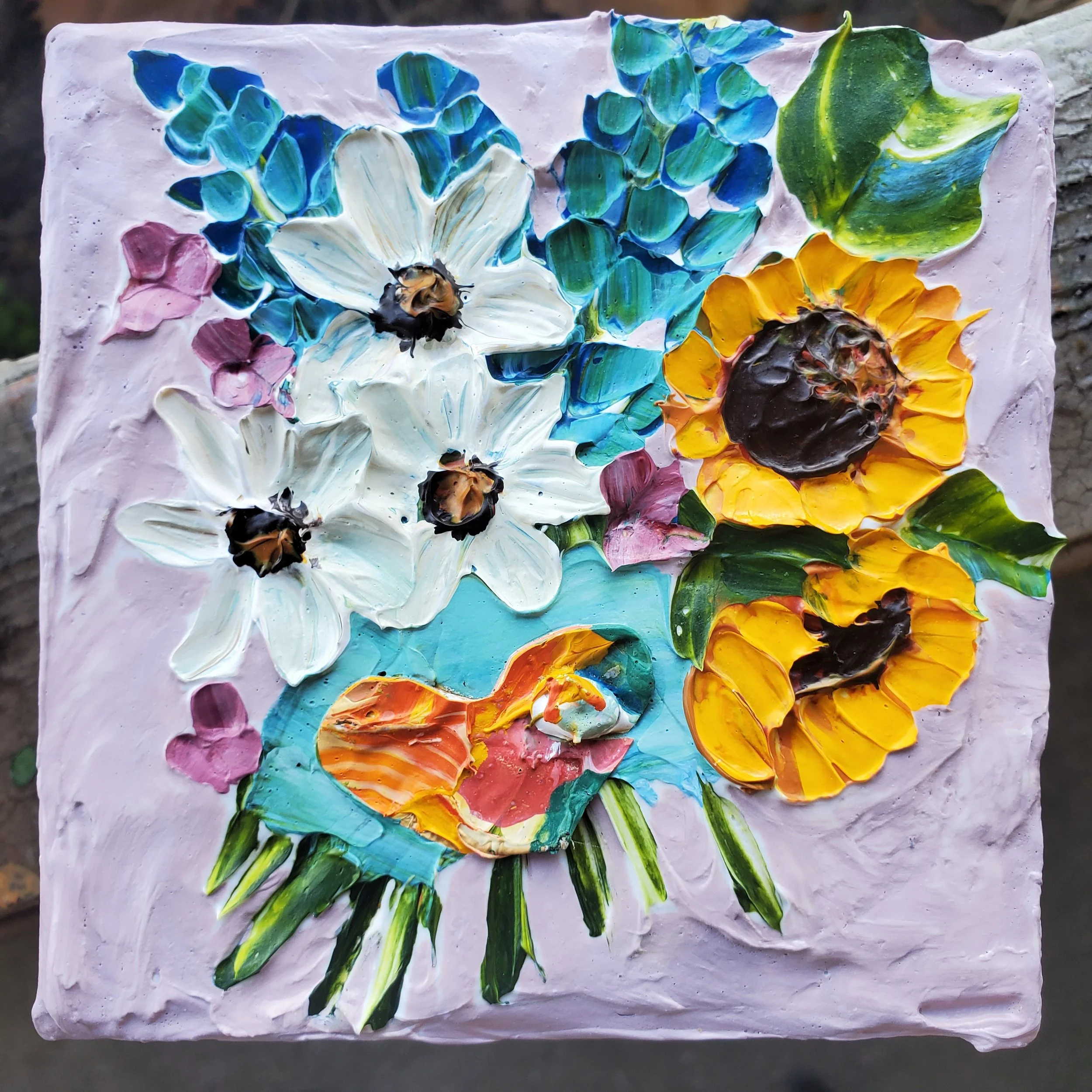 (5x5 Inch) Across the Cosmos- Lil Chunky Artwork