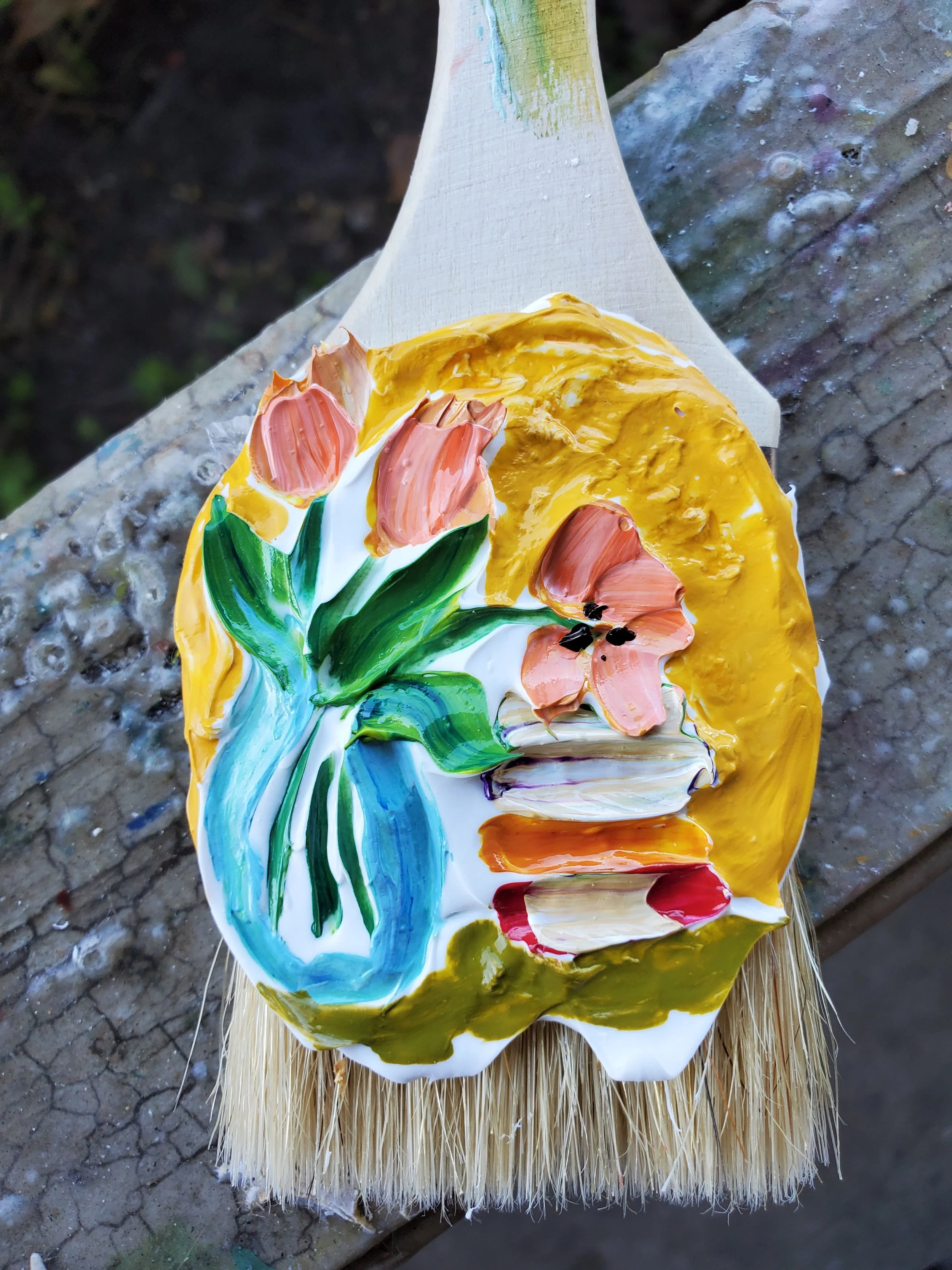 Romance and Adventure- Painted Brush