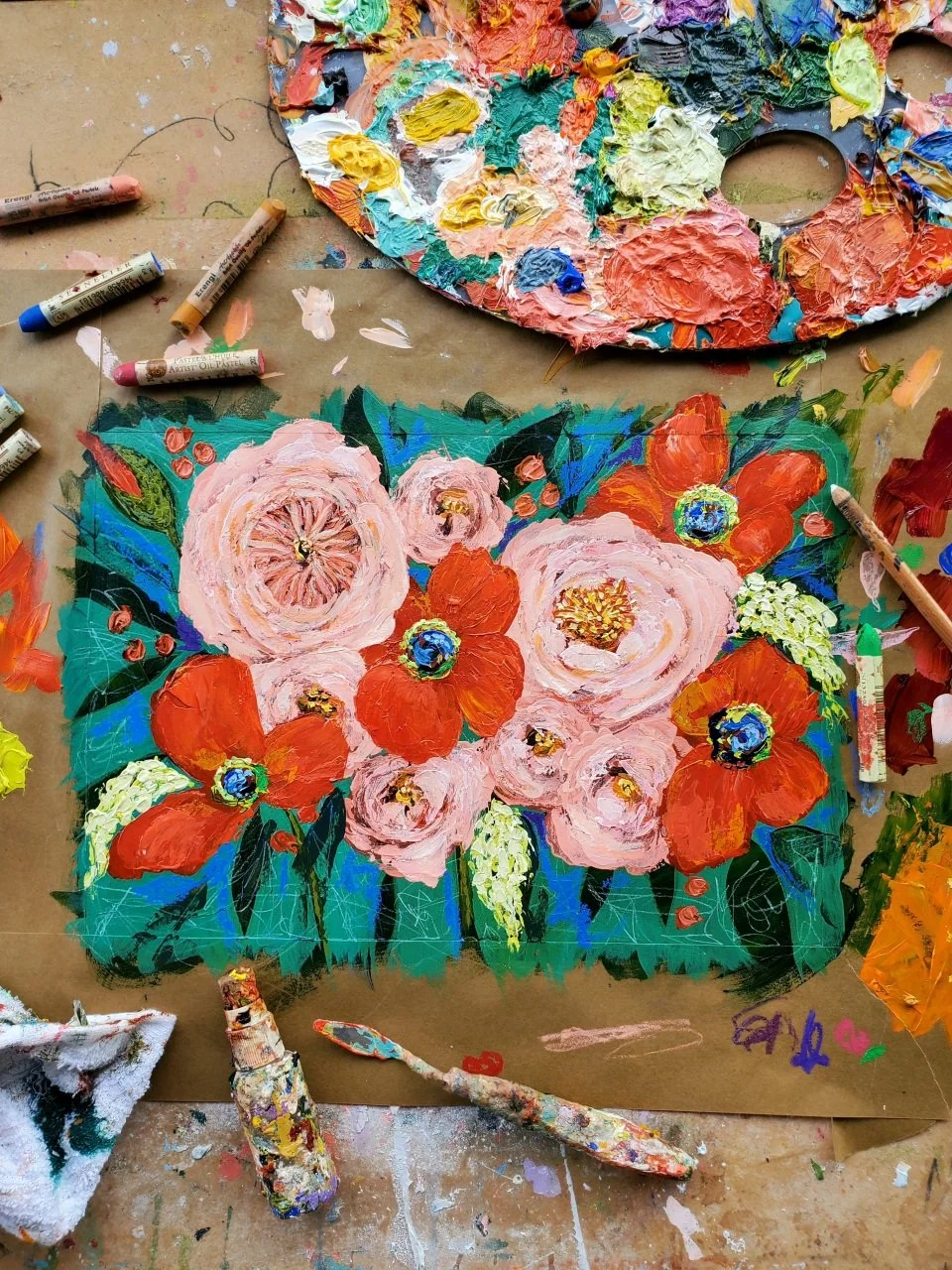 (9x12 Inch) Studio Table- Limited Edition Archival Print