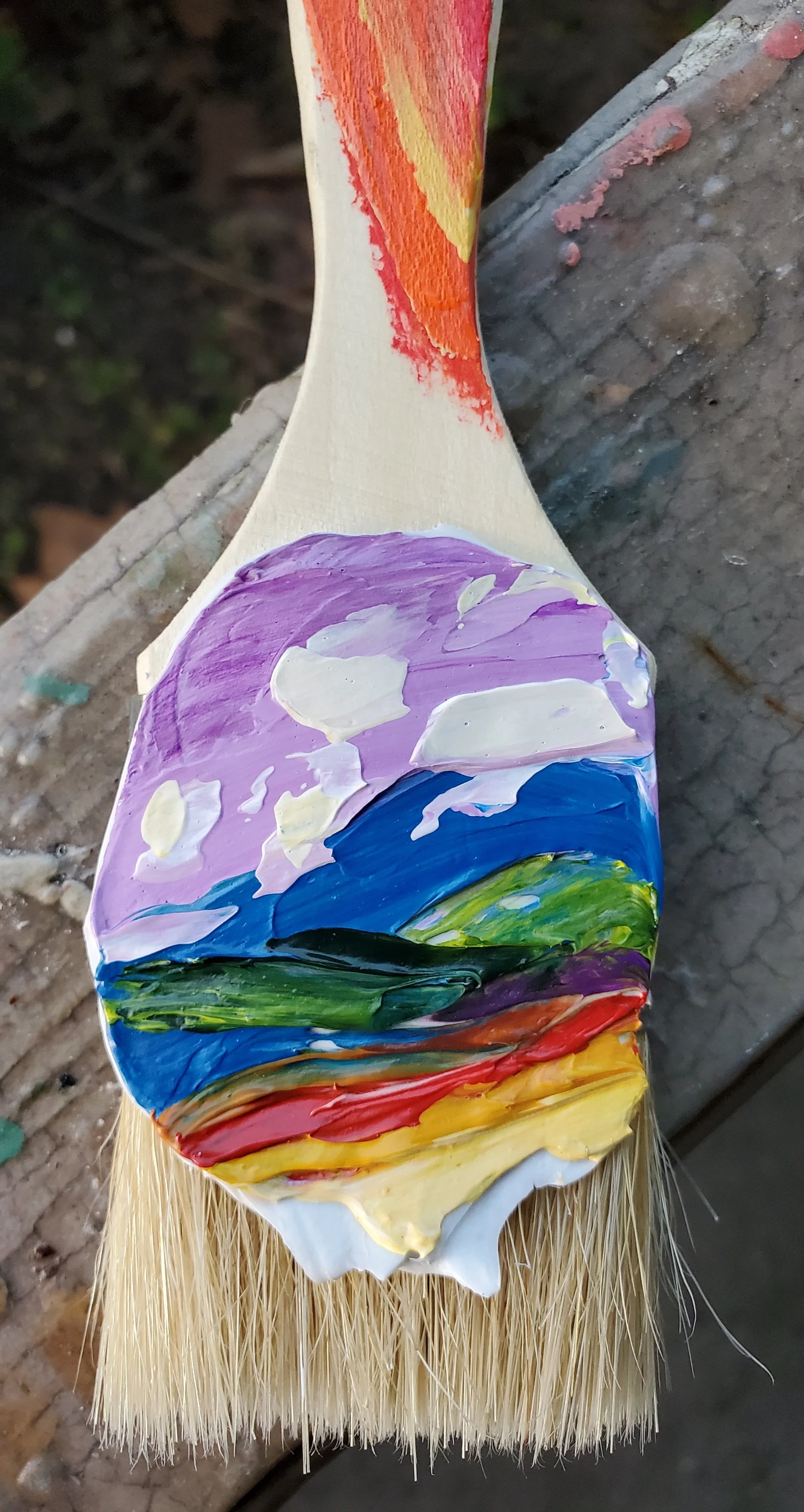 Take Me Away- Painted Brush