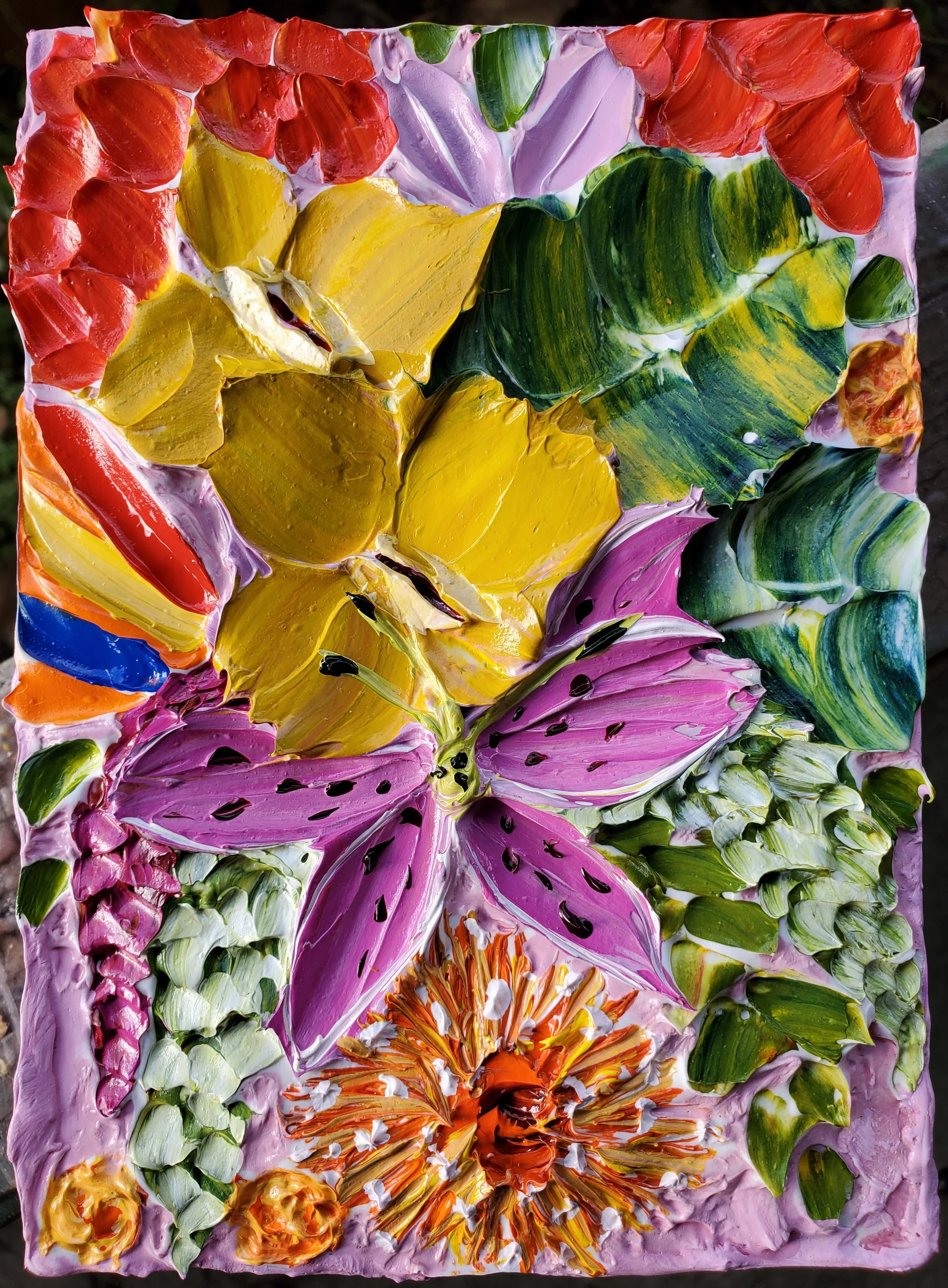 (5x7 Inch) Love Tenaciously- Lil Middy Chunky Artwork