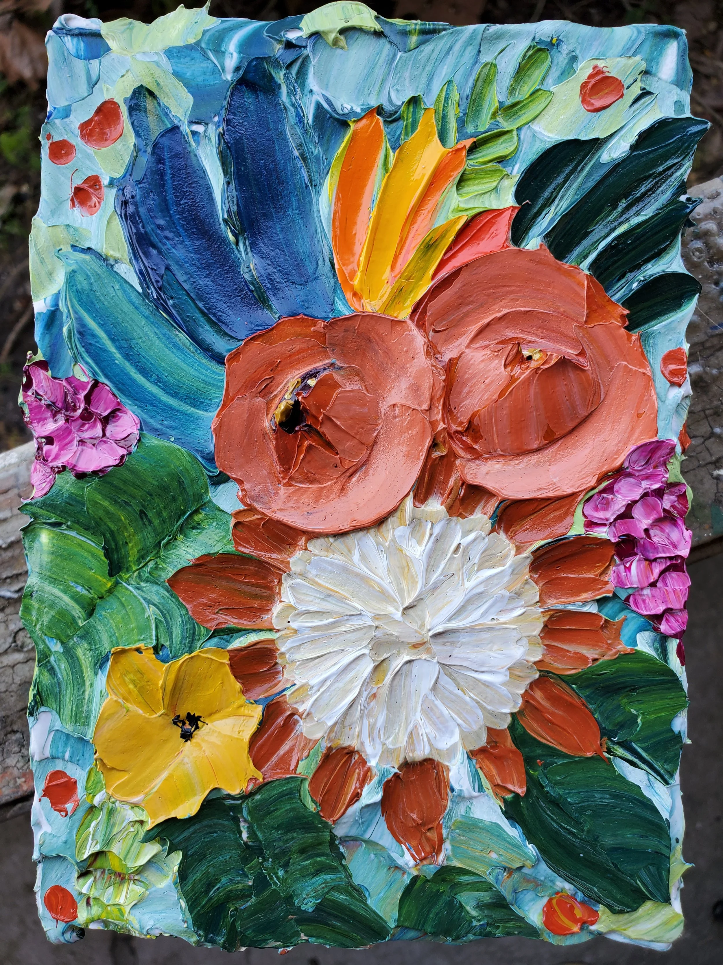 (5x7 Inch) Of Birds and Kings- Lil Middy Chunky Artwork