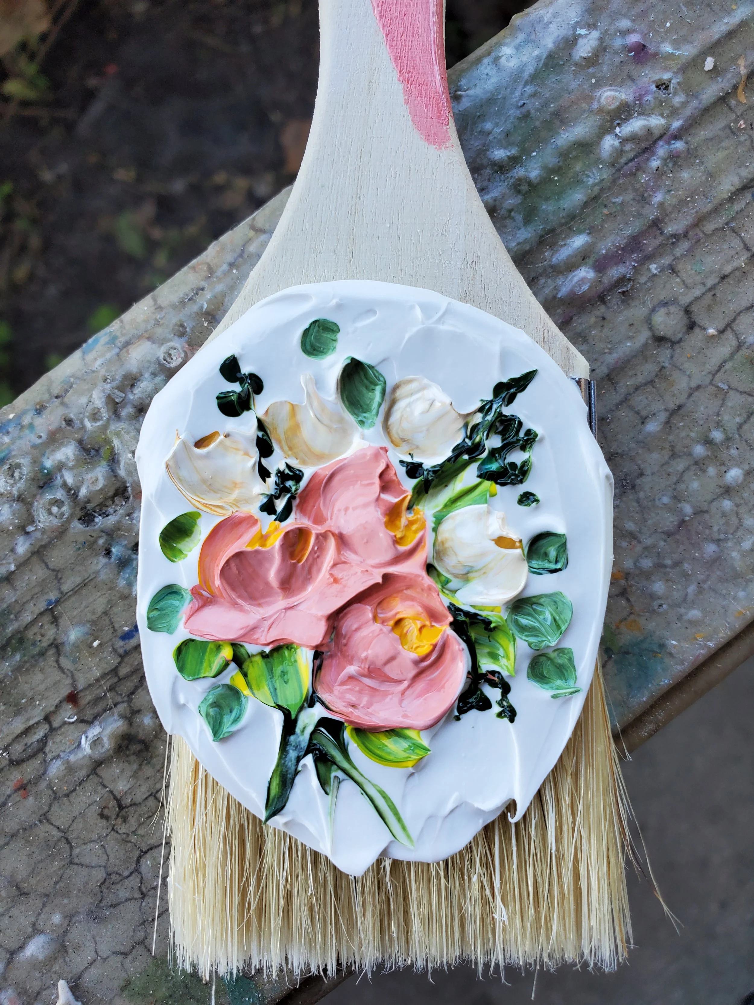 Bouquet for No Reason- Painted Brush