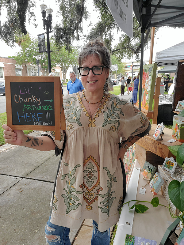 Olivia Gonzalez at Golden Harvest Market & Plant Sale, Cummer Museum