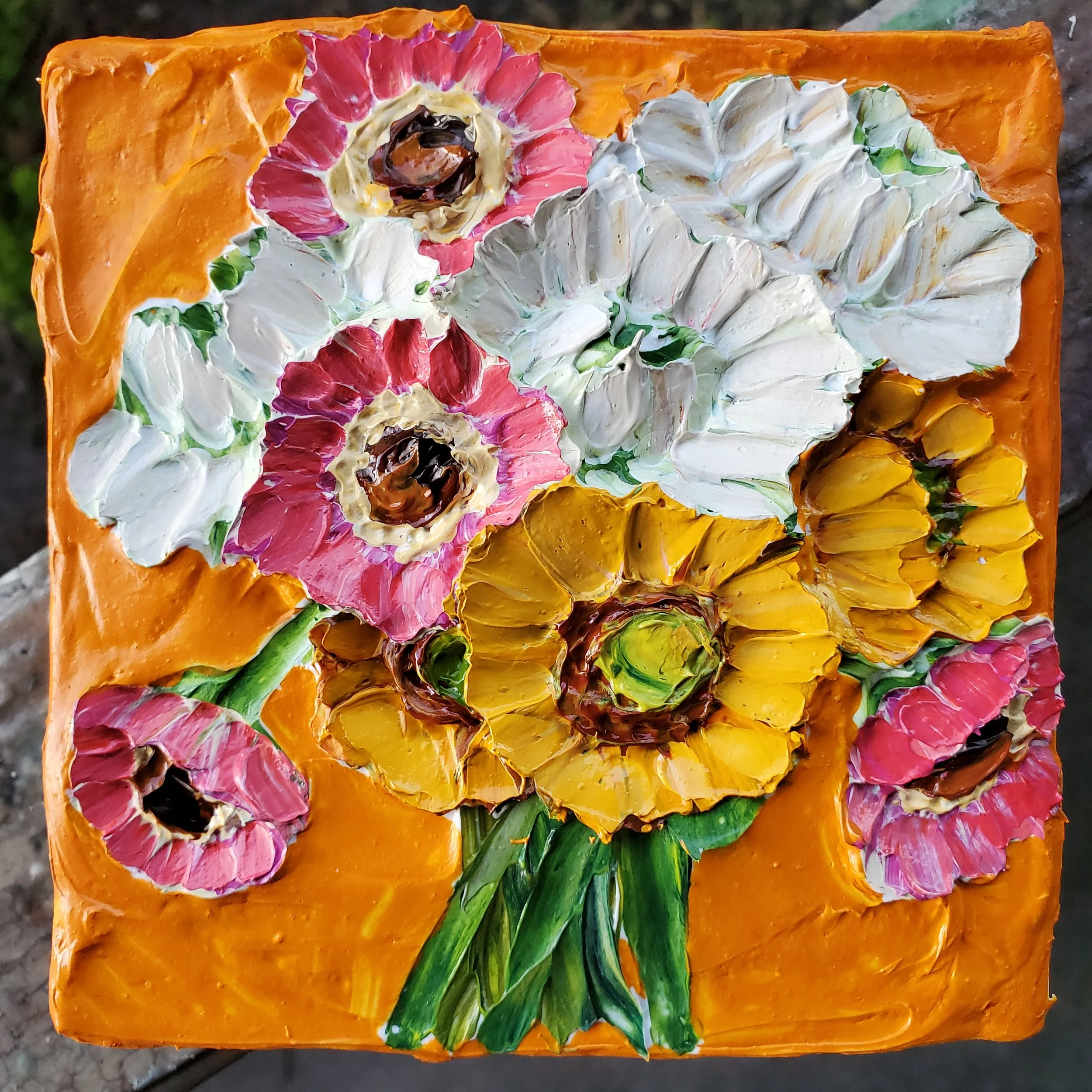 (5X5 Inch) Publix Flowers - Lil Chunky Artwork