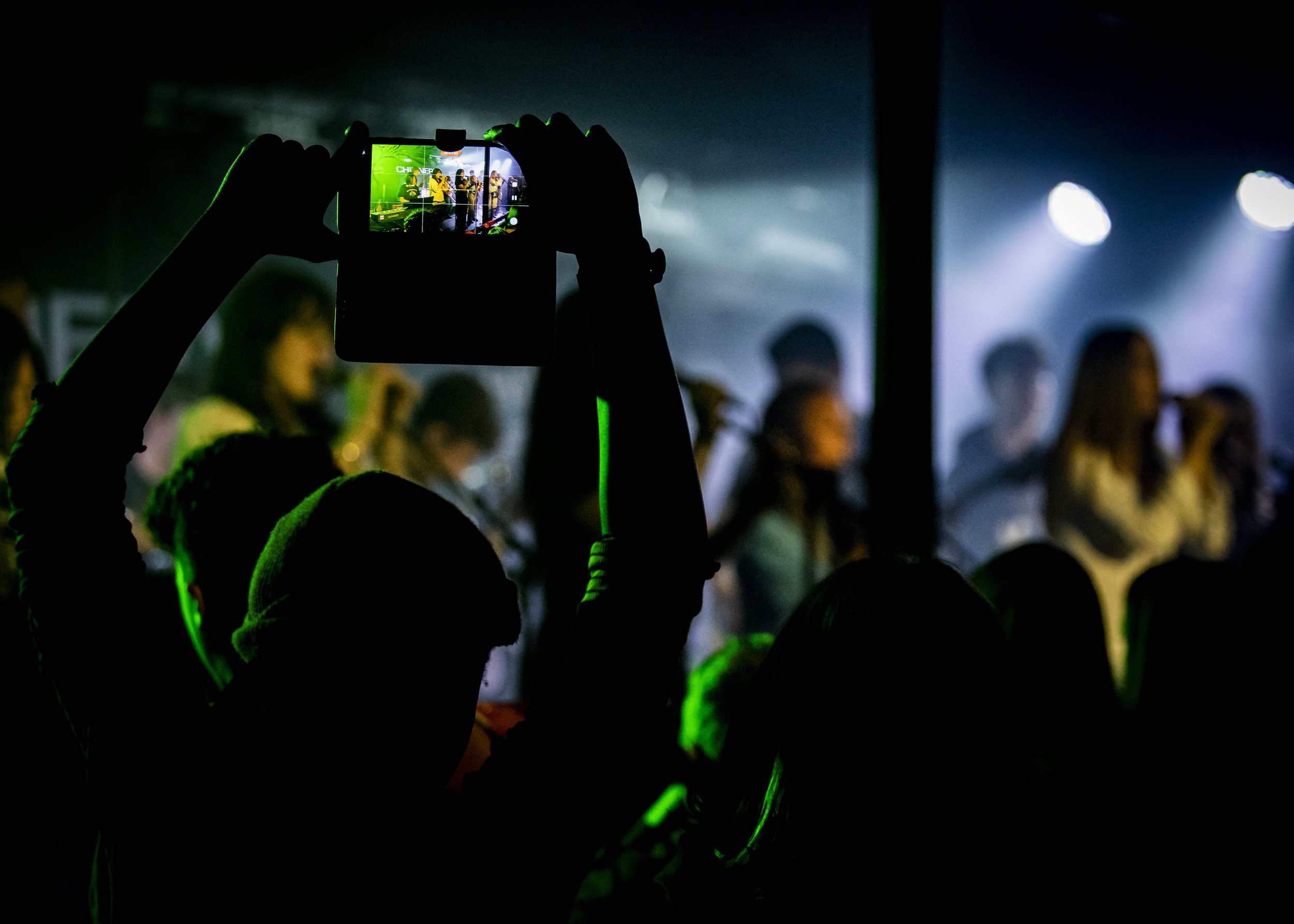 Sound Waves - HouseBand being filmed.jpg