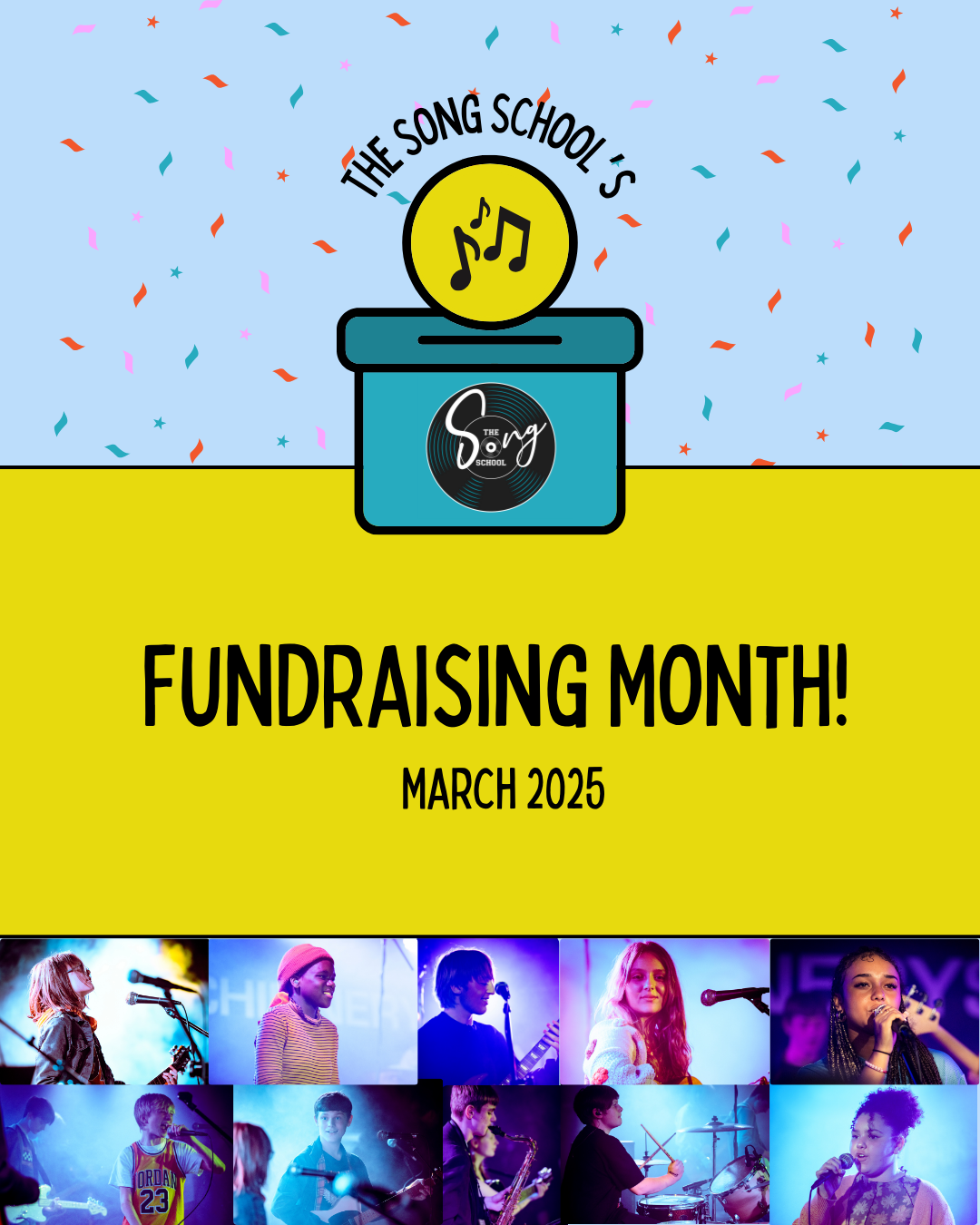 Transforming spaces: the aim of this years TSS Fundraising Month