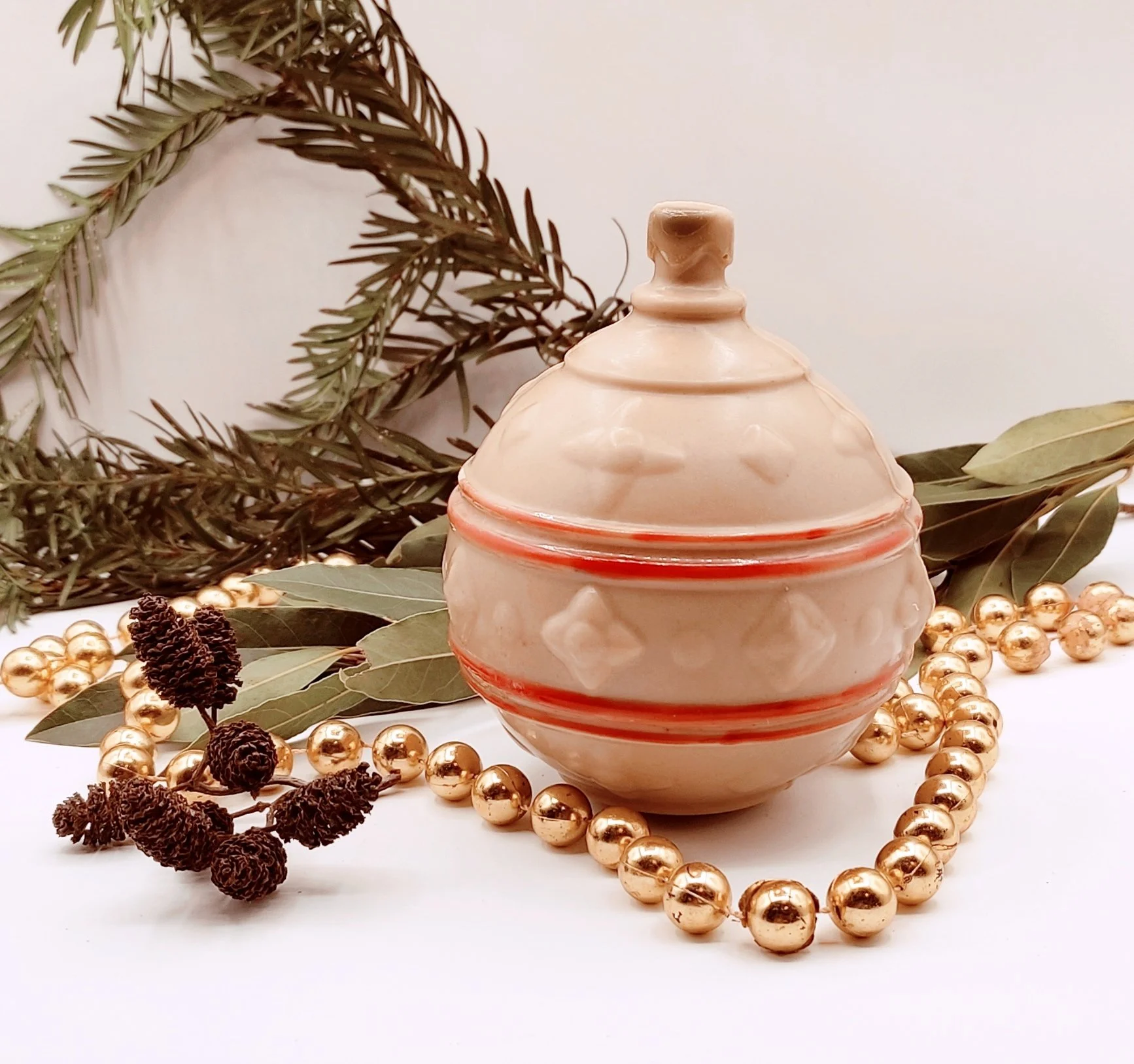 Boule de Noël bombée