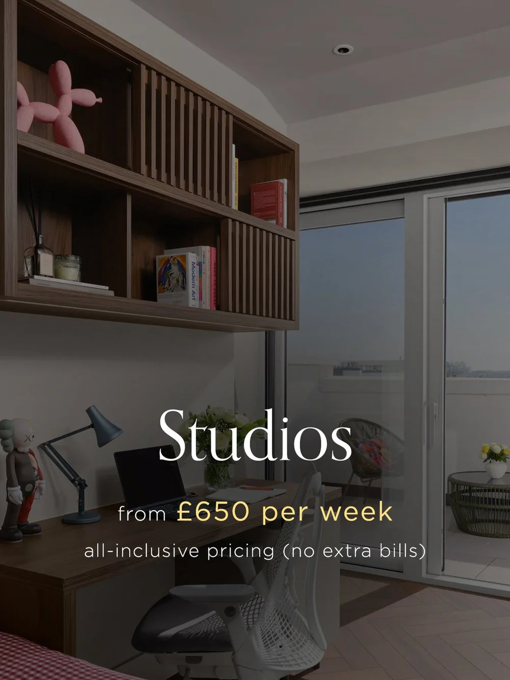 View of Luxury Student Apartments London | from £3.5k/month