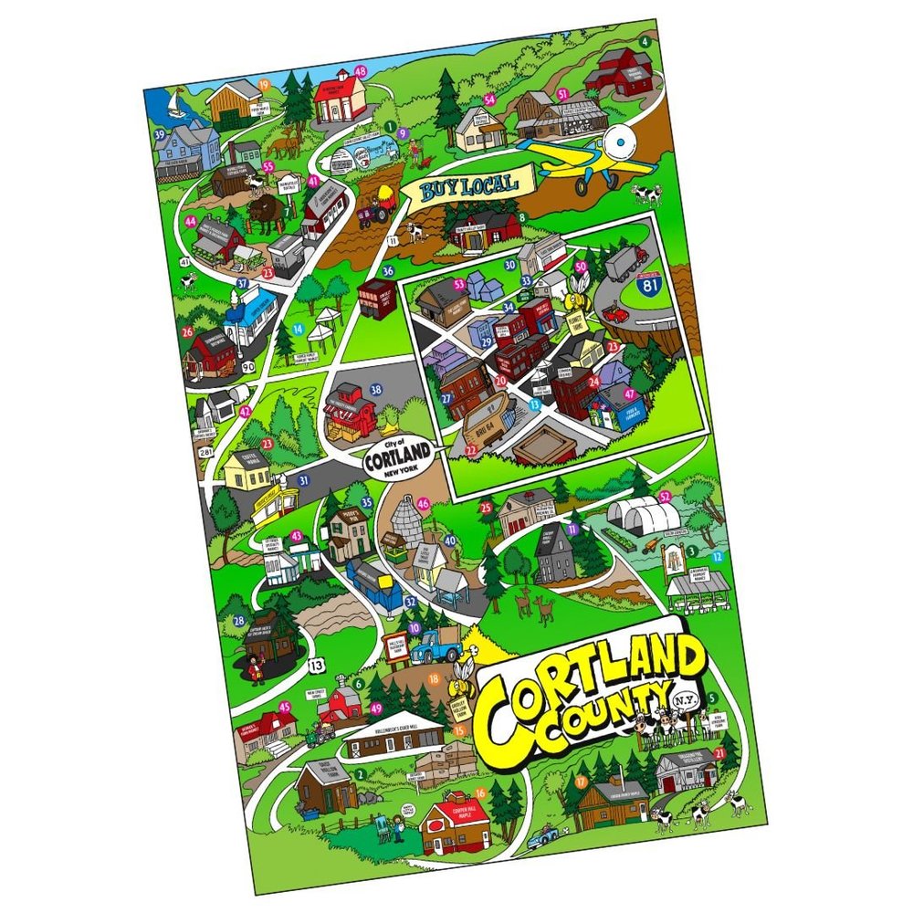 Cortland County Local Food Map Goes Digital! — Seven Valleys Health