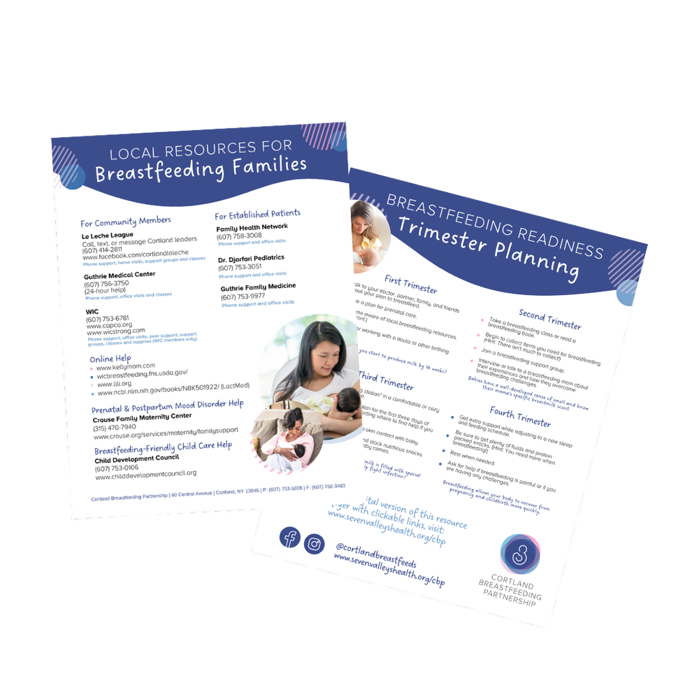 Cortland Breastfeeding Partnership — Seven Valleys Health Coalition
