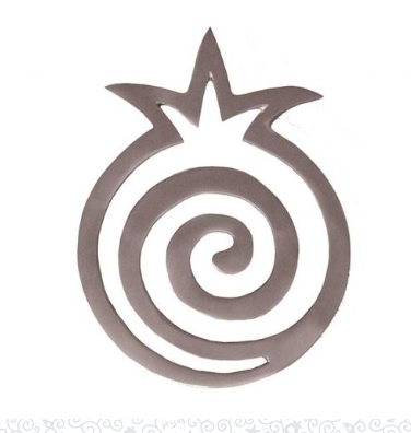 Silver Pomegranate Trivet