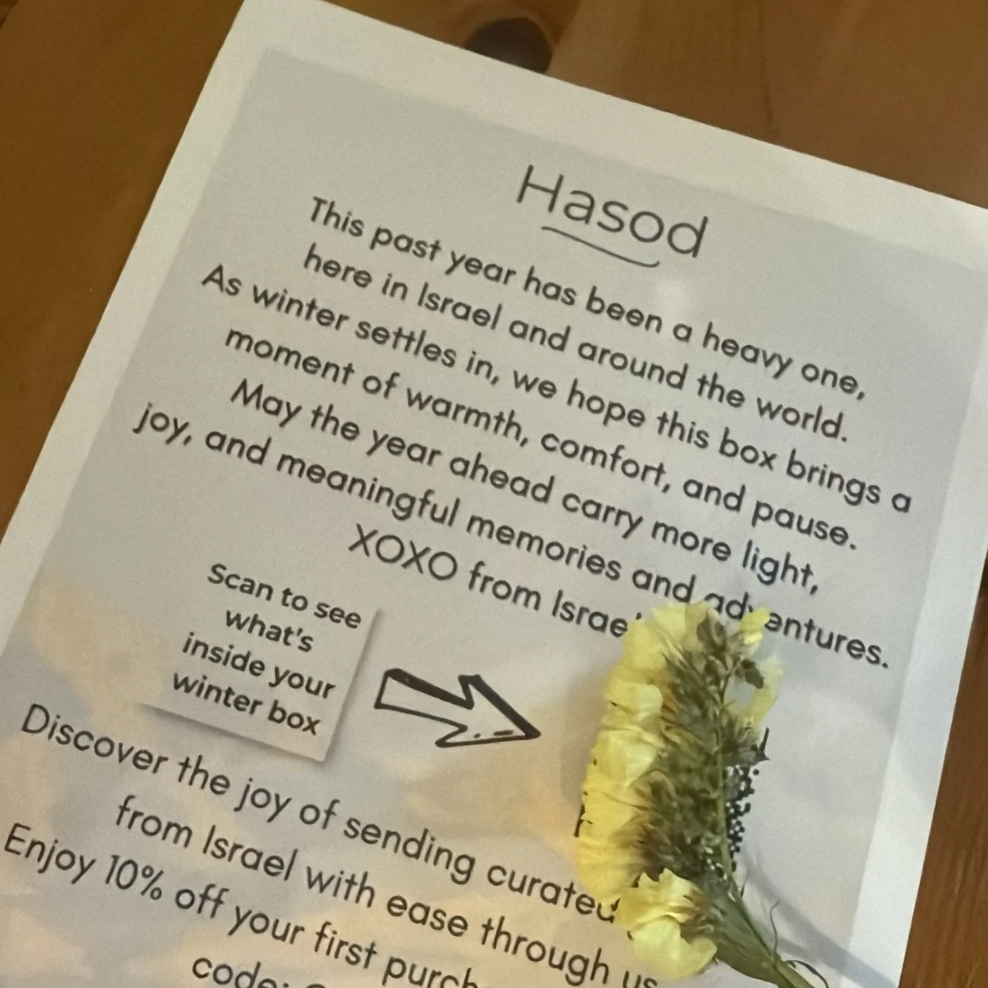 All the winter boxes are finally out!

Sorry for the wait, it has been crazy over here with Hanukkah and EOY gifts 🎁

Want peeks of what&rsquo;s inside?! 💙 

We will be sharing them in the next couple of days!

Also - for people that still want to 