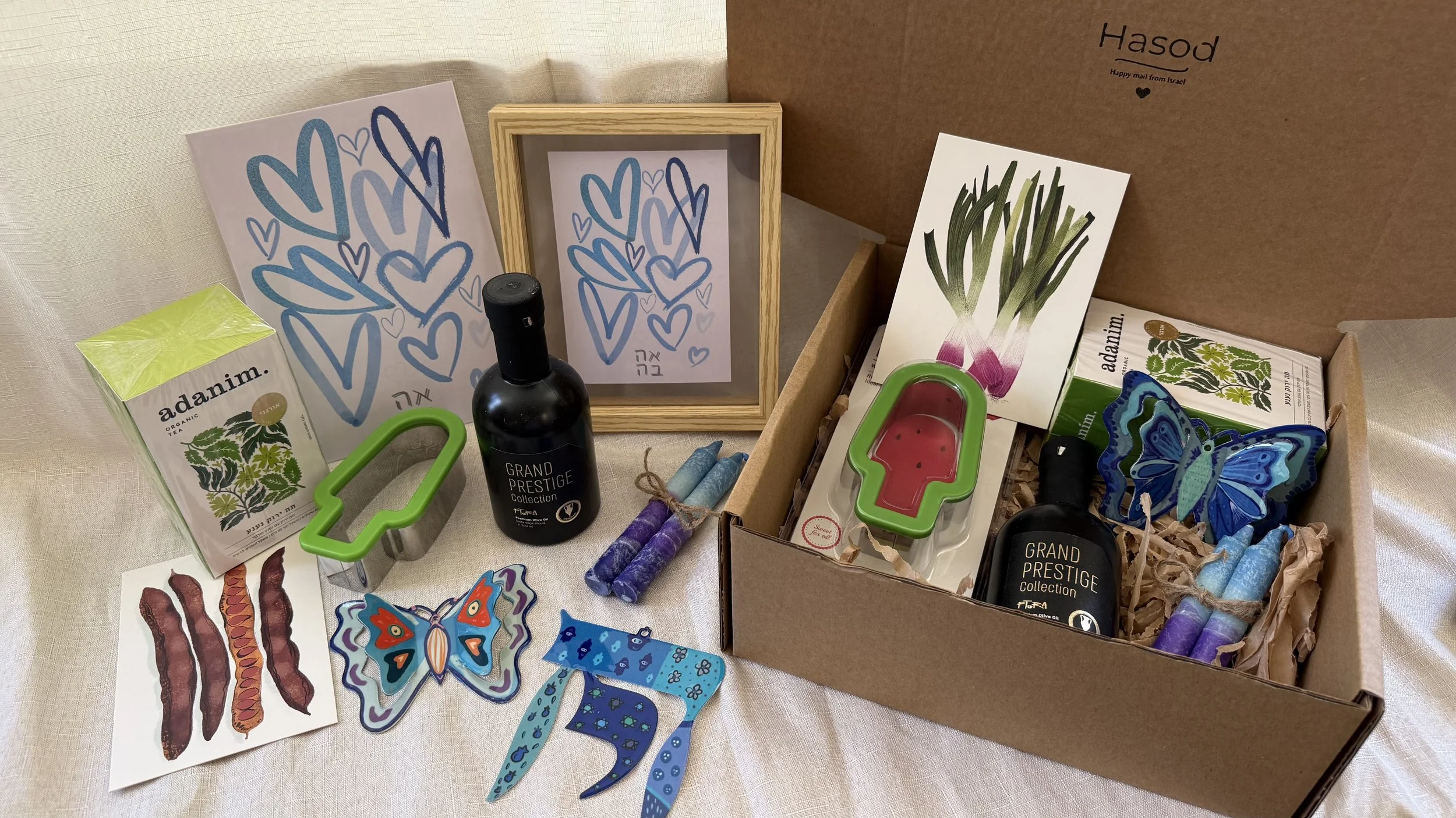 Gift Love this summer. Subscription Box from Israel
