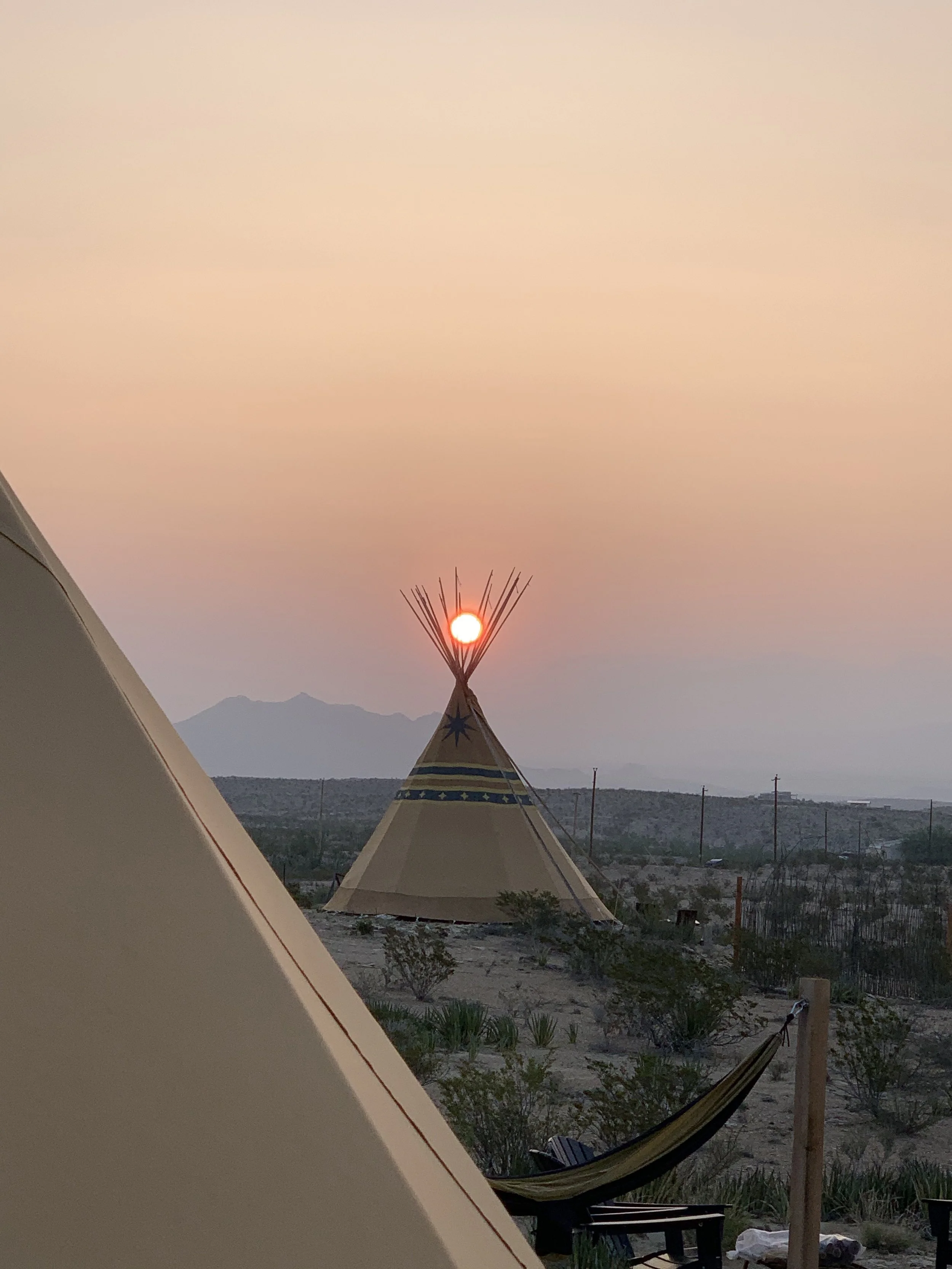 Full Moon Tipi Terlingua
