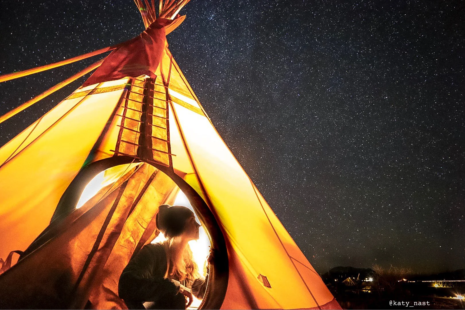 Night Sky Tipi Terlingua