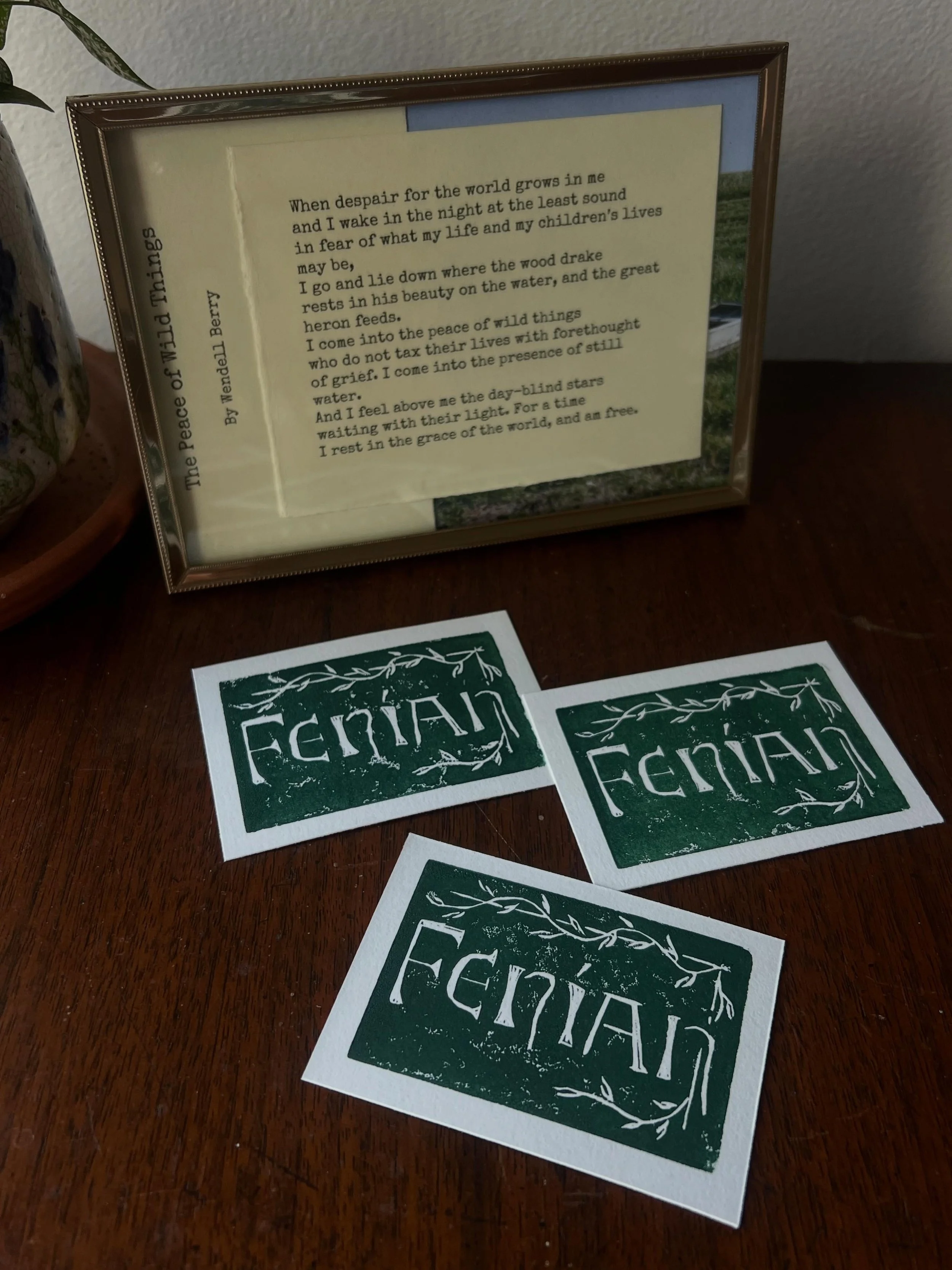 carving and printing and carving and printing for you