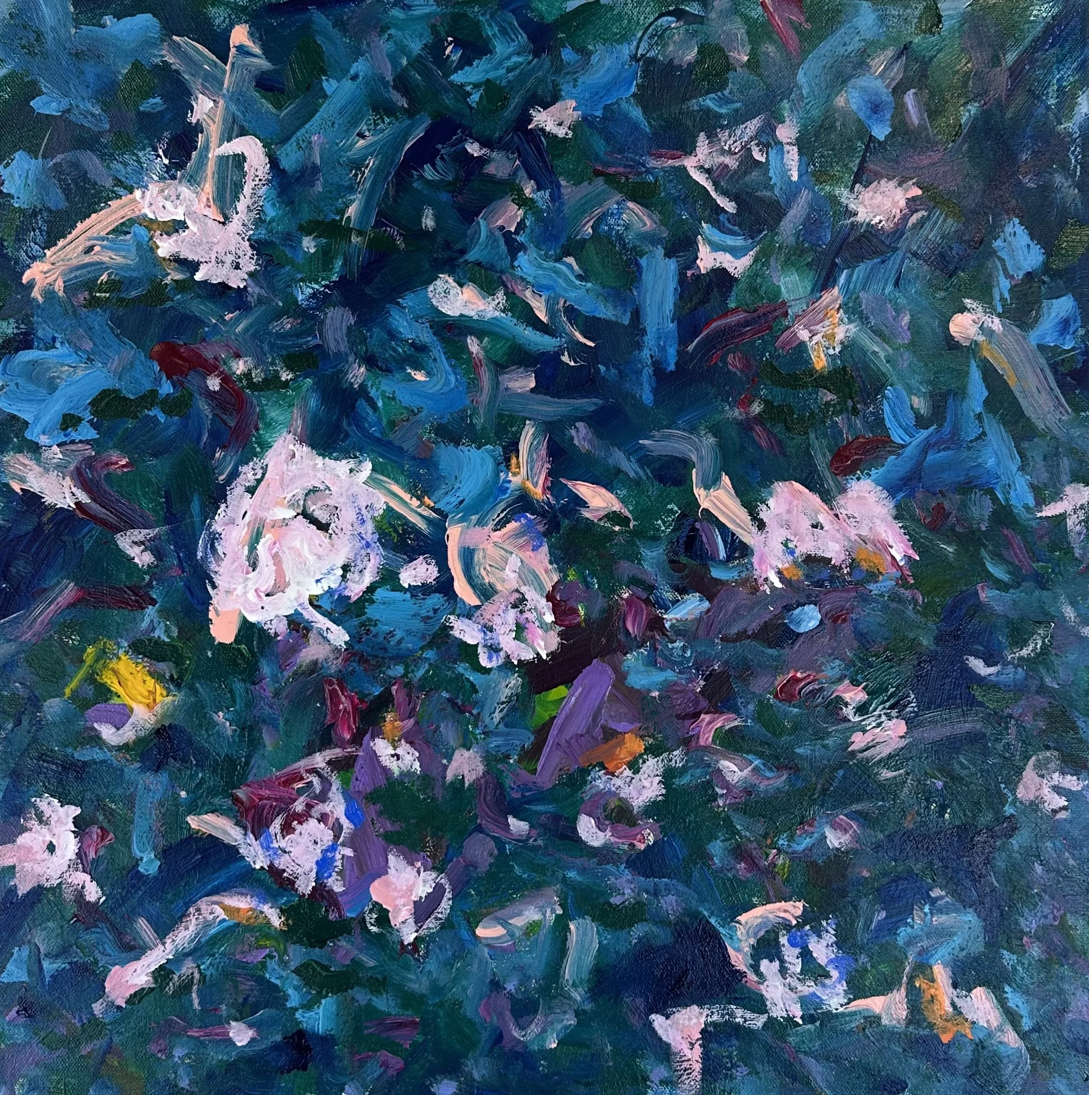 Water lilies in love
