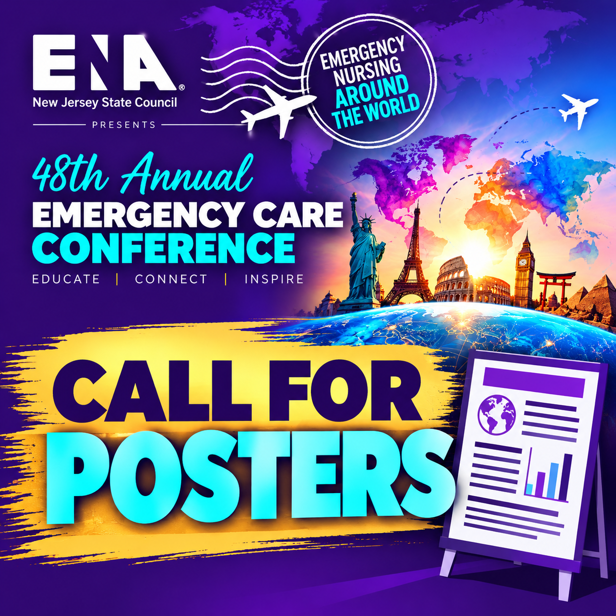 🌎 Call for Posters Is Open!