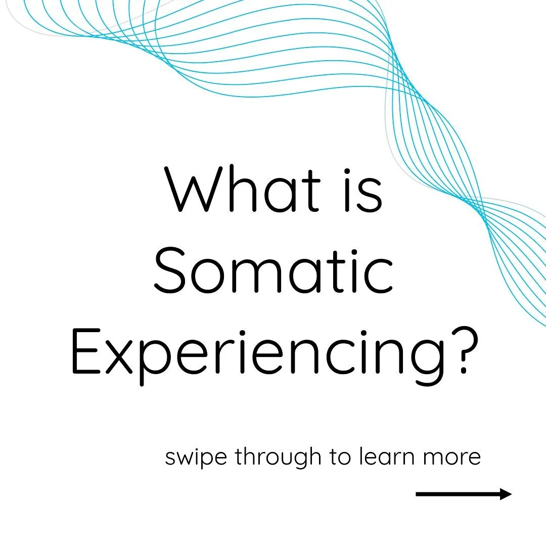 What is Somatic Experiencing? 🤔 
.
If you&rsquo;ve ever asked me this question you know I can talk about SE forever. 🙃 SE truly gave me my life back and it is a privilege to now be a practitioner and help facilitate the benefits for others. 
.
If y