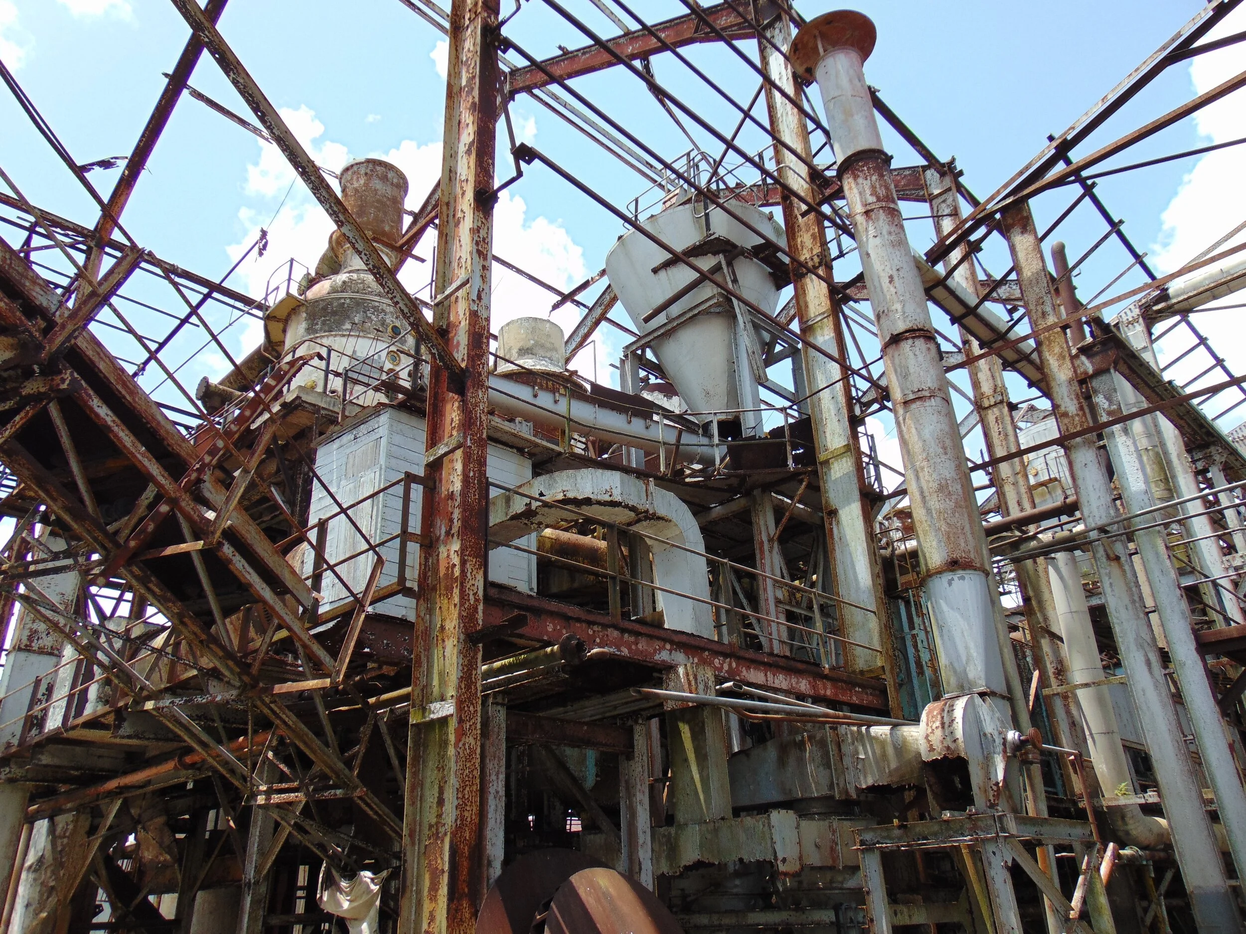  Sugar factory, Libertad, Belize.  Photo by author.  