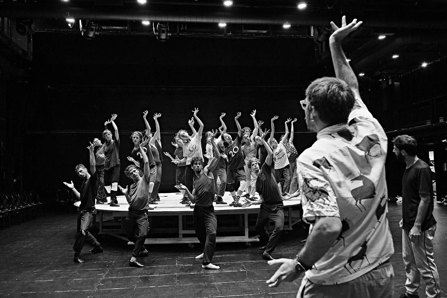 Dancers of @ballettzuerich in rehearsal for @marcosmoraudukowshka Marcos Morau's NACHTTR&Auml;UME at @operzuerich⁠
⁠
Photos &copy; Admill Kuyler @kuylerphoto⁠
⁠
⁠
#creativity #traum #kuylerphoto