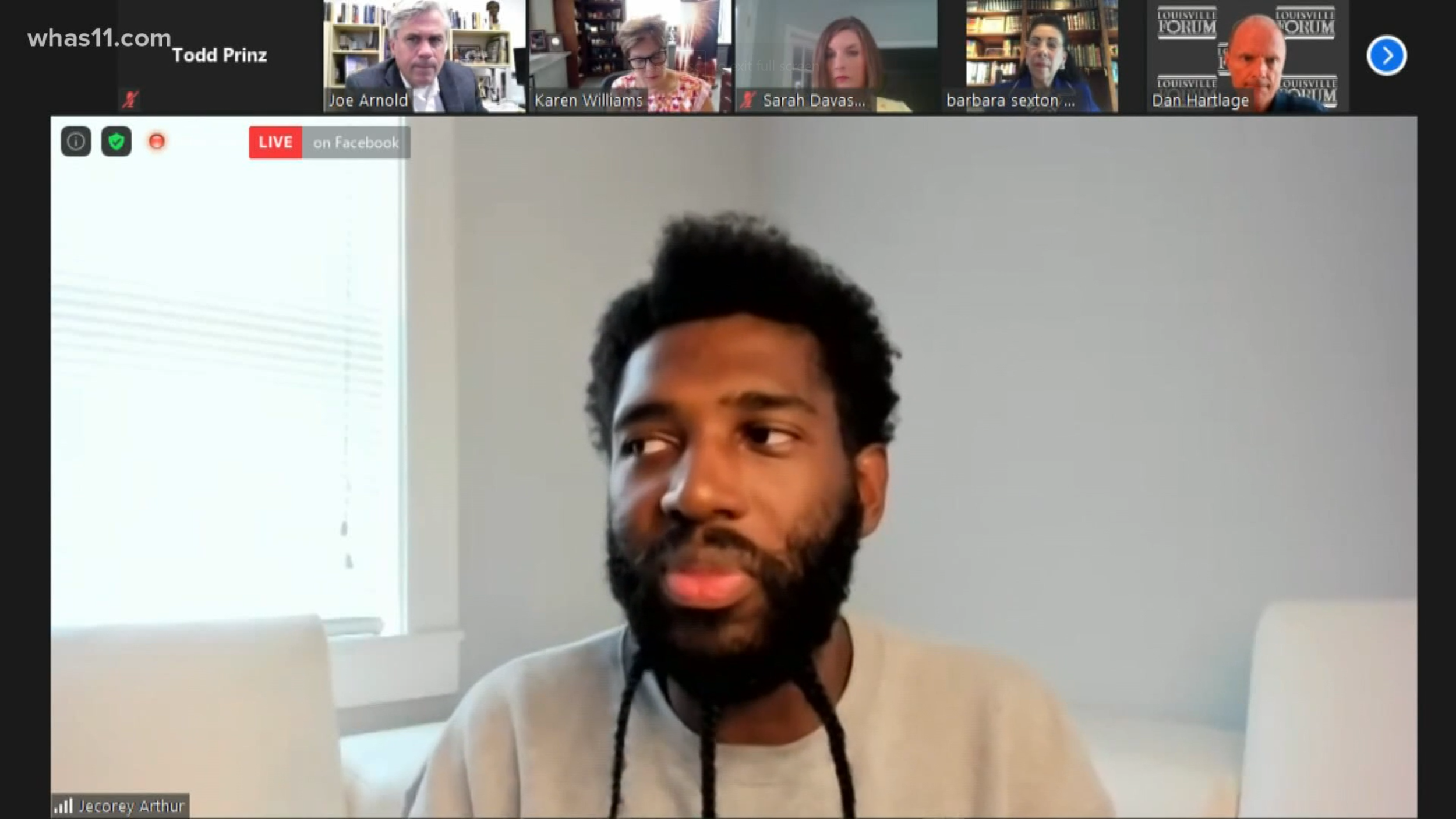 WHAS: Compassionate City: Louisville leaders talk the push for racial justice and downtown businesses